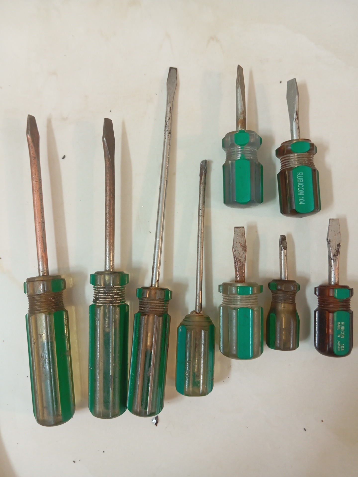 پیچگوشتی های اصلی