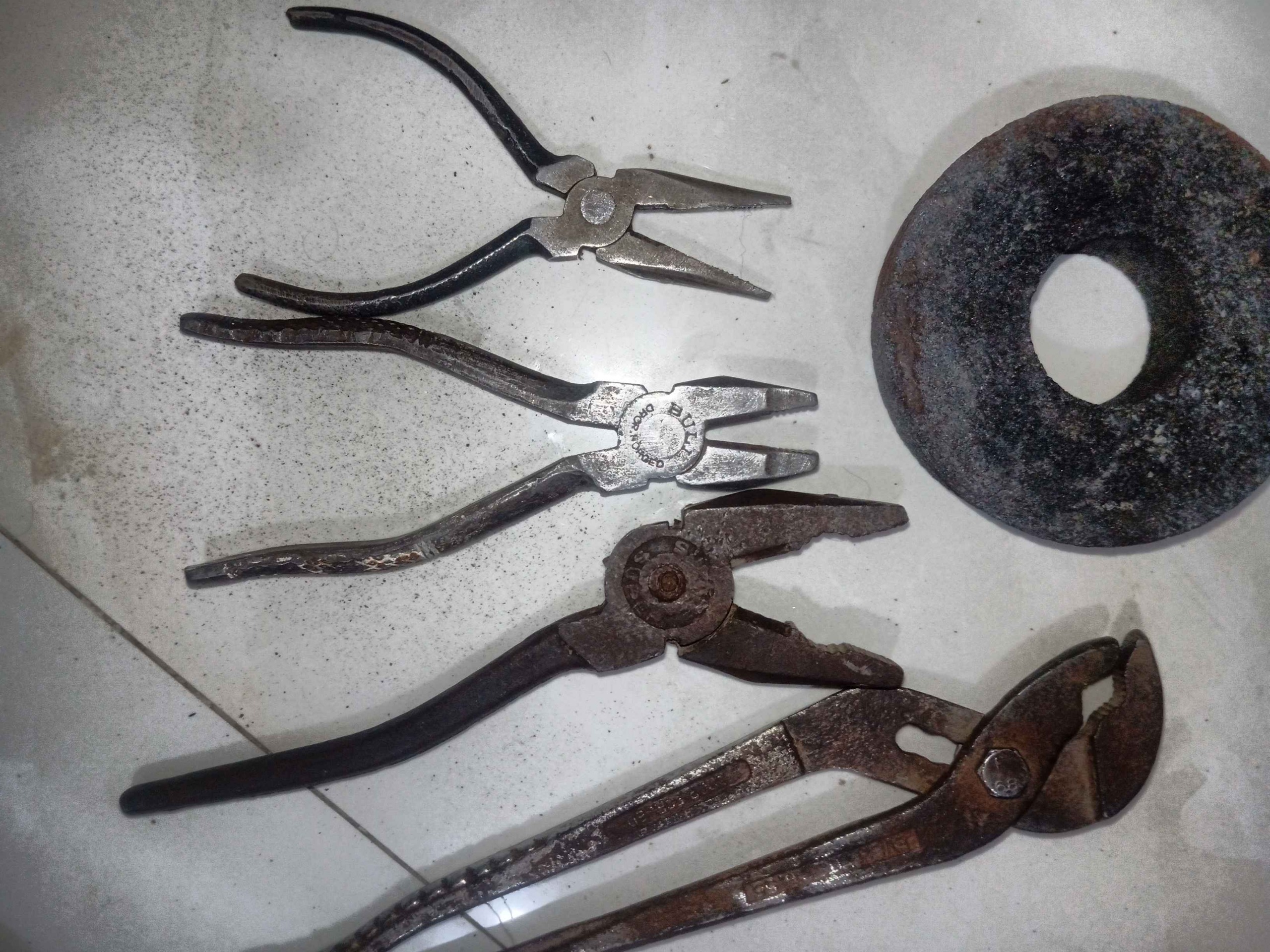 انبردست قدیمی کلکسیونی