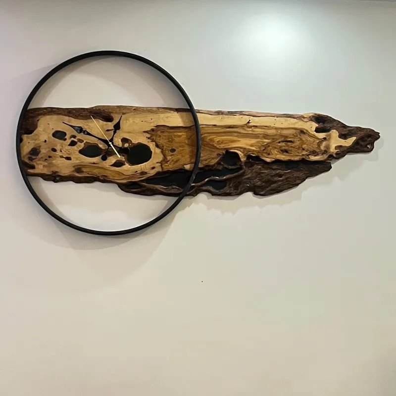 ساعت دیواری چوبی H7