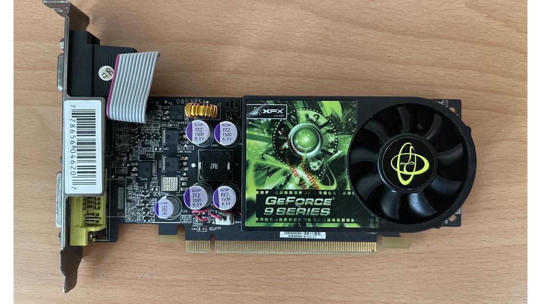 کارت گرافیک NVIDIA GeForce 9400 GT یک گیگ