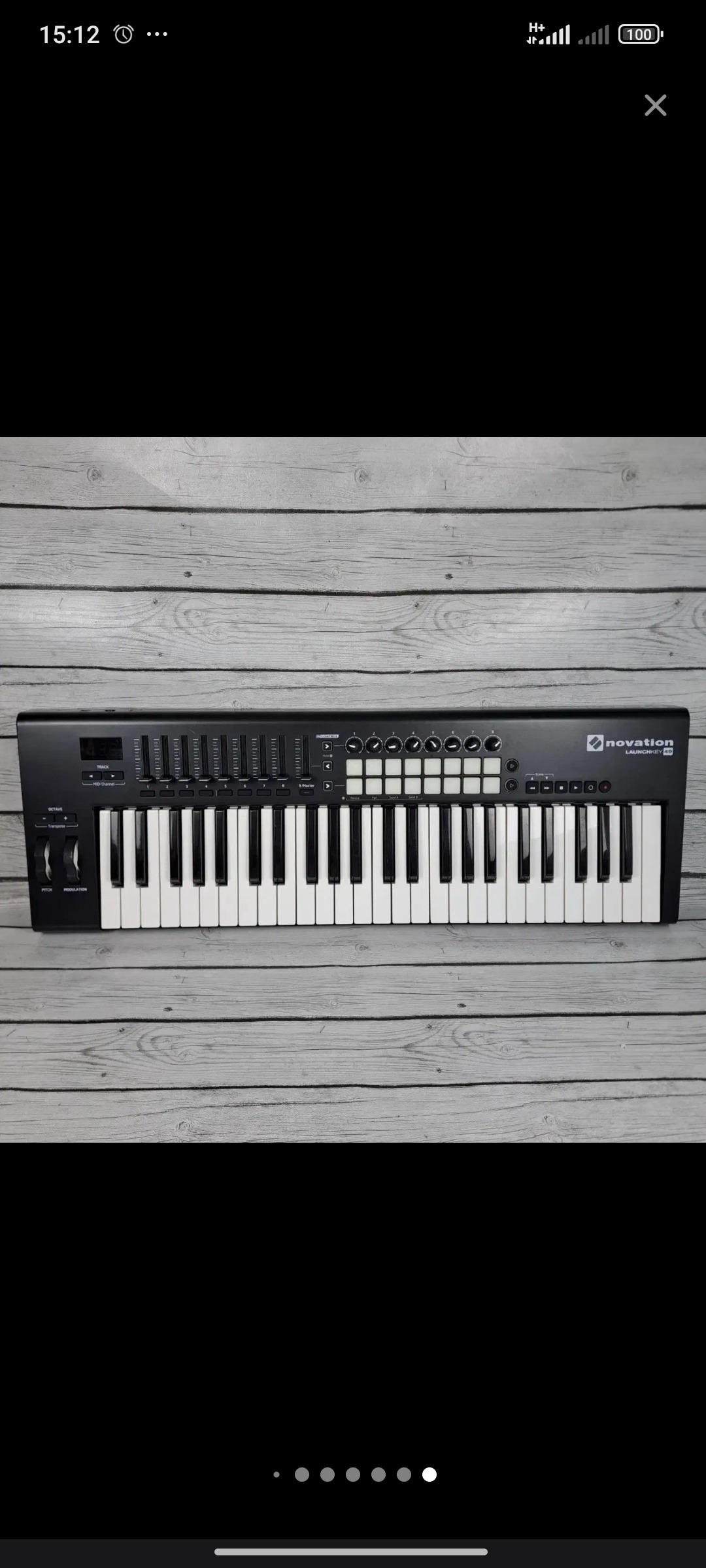 میدی کنترلر midi luanchkey49 novation