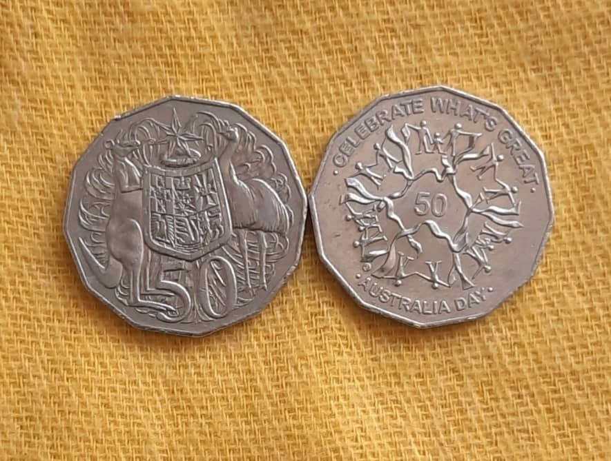 2سکه نیم دلار مناسبتی استرالیا کمیاب(2طرح مختلف)