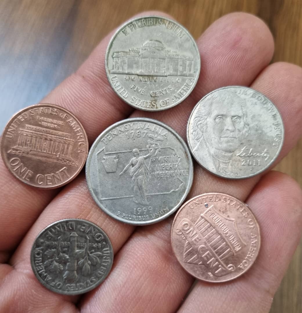 پکیج اکونومی 6 سکه آمریکا غیرتکراری00138