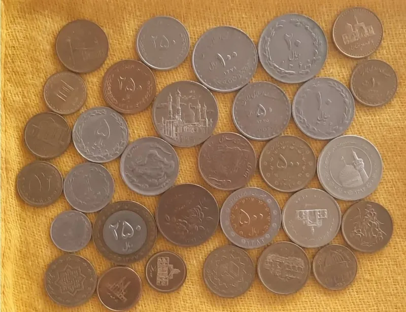 31 عدد سکه غیرتکراری جمهوری بسیار باکیفیت باهم