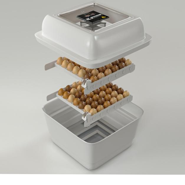 دستگاه جوجه کشی دوجداره توین 84عددی