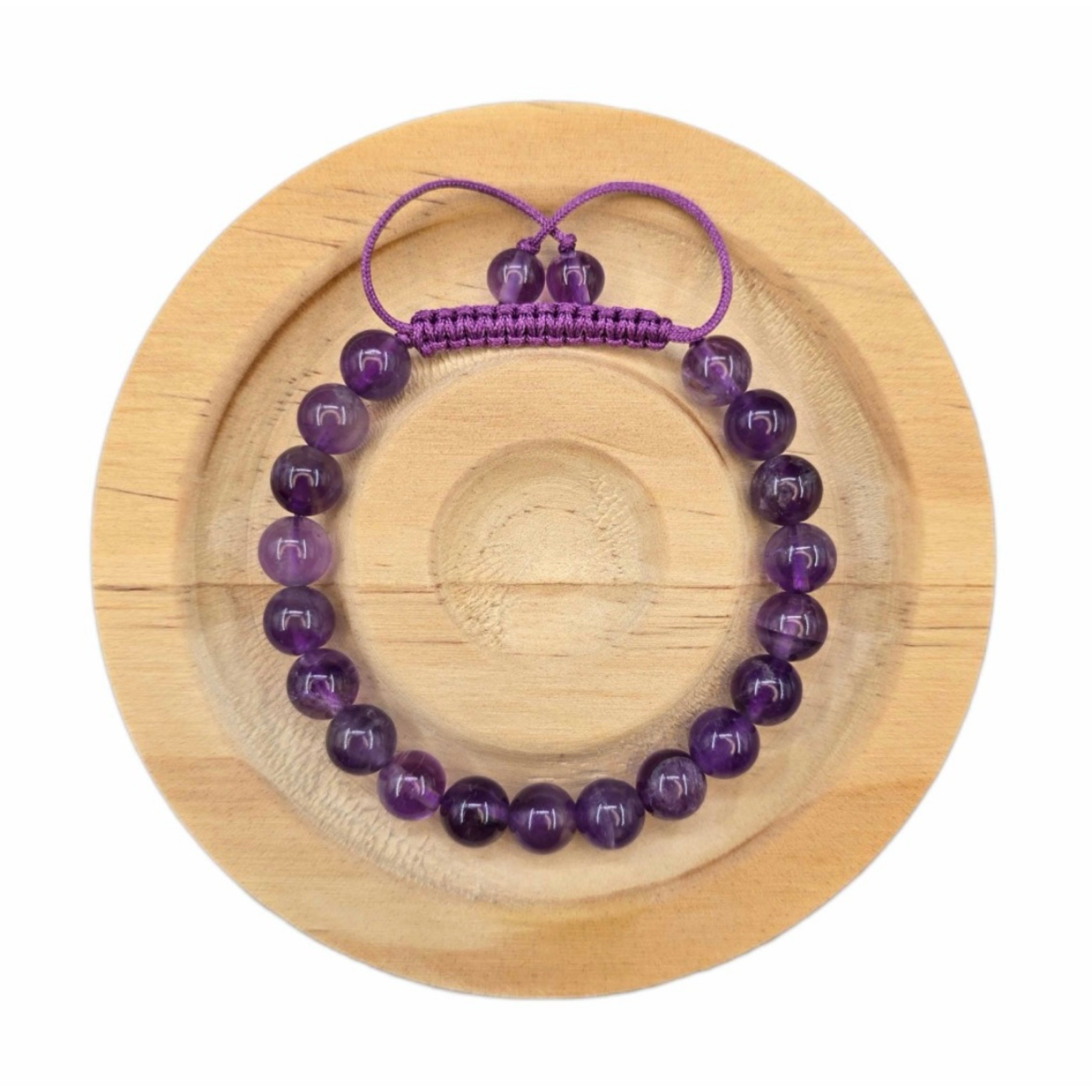 دستبند سنگ آمیتیست