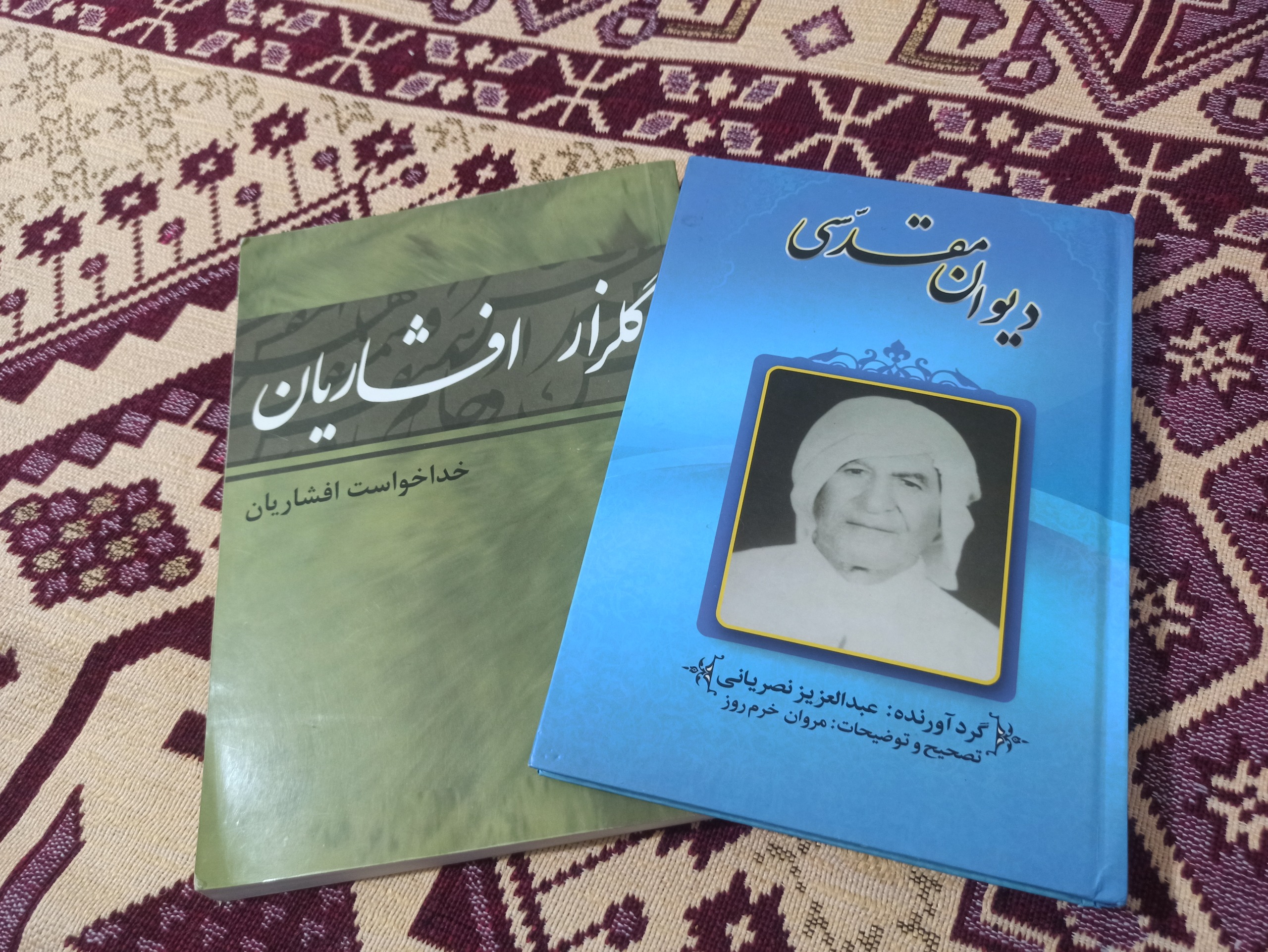 گلزار افشاریان،دیوان مقدسی