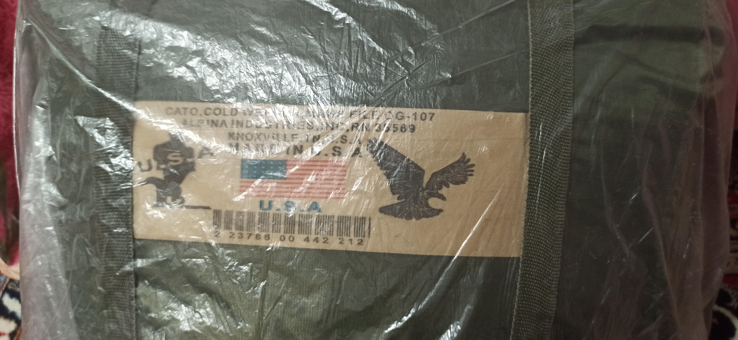 کیسه خواب طرح آمریکایی