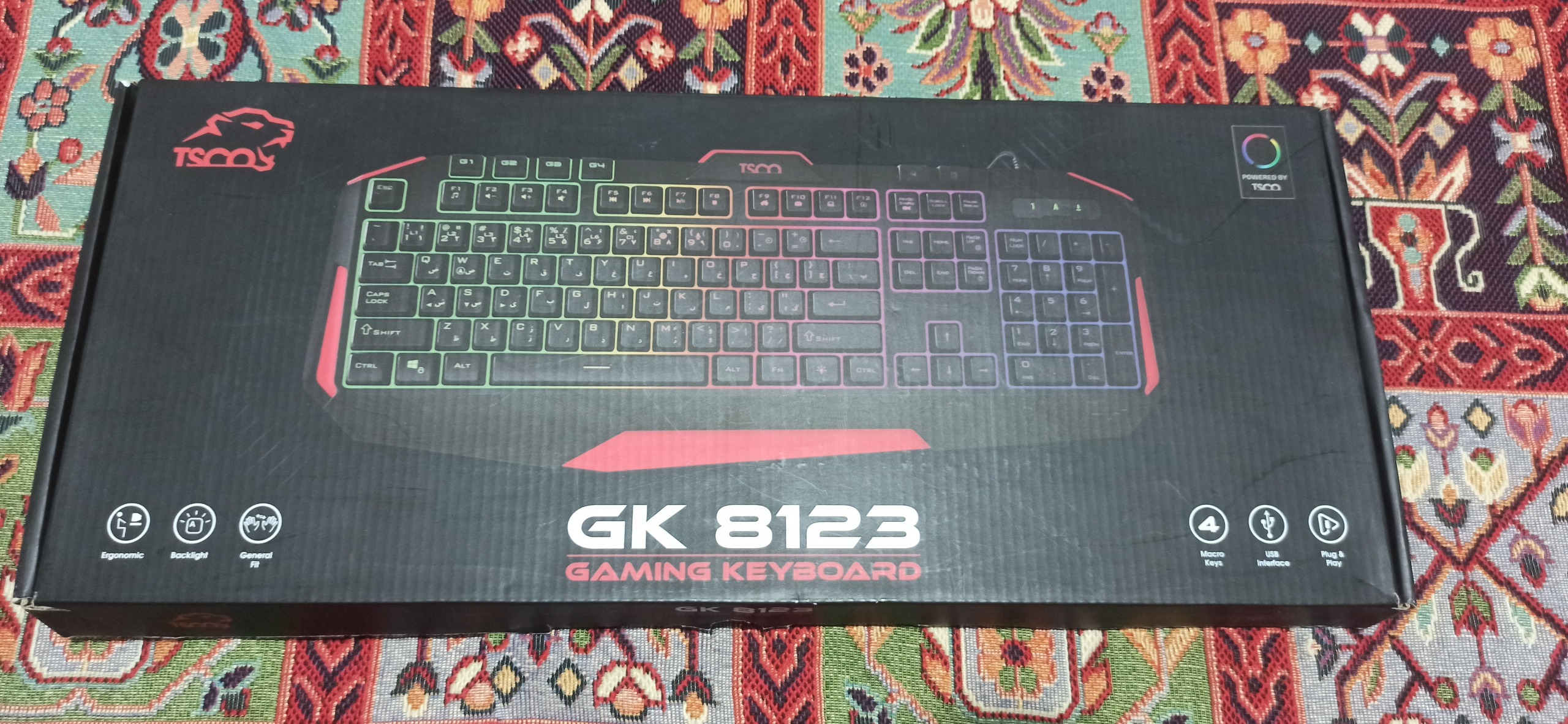 کیبورد گیمینگ تسکو Gk8123