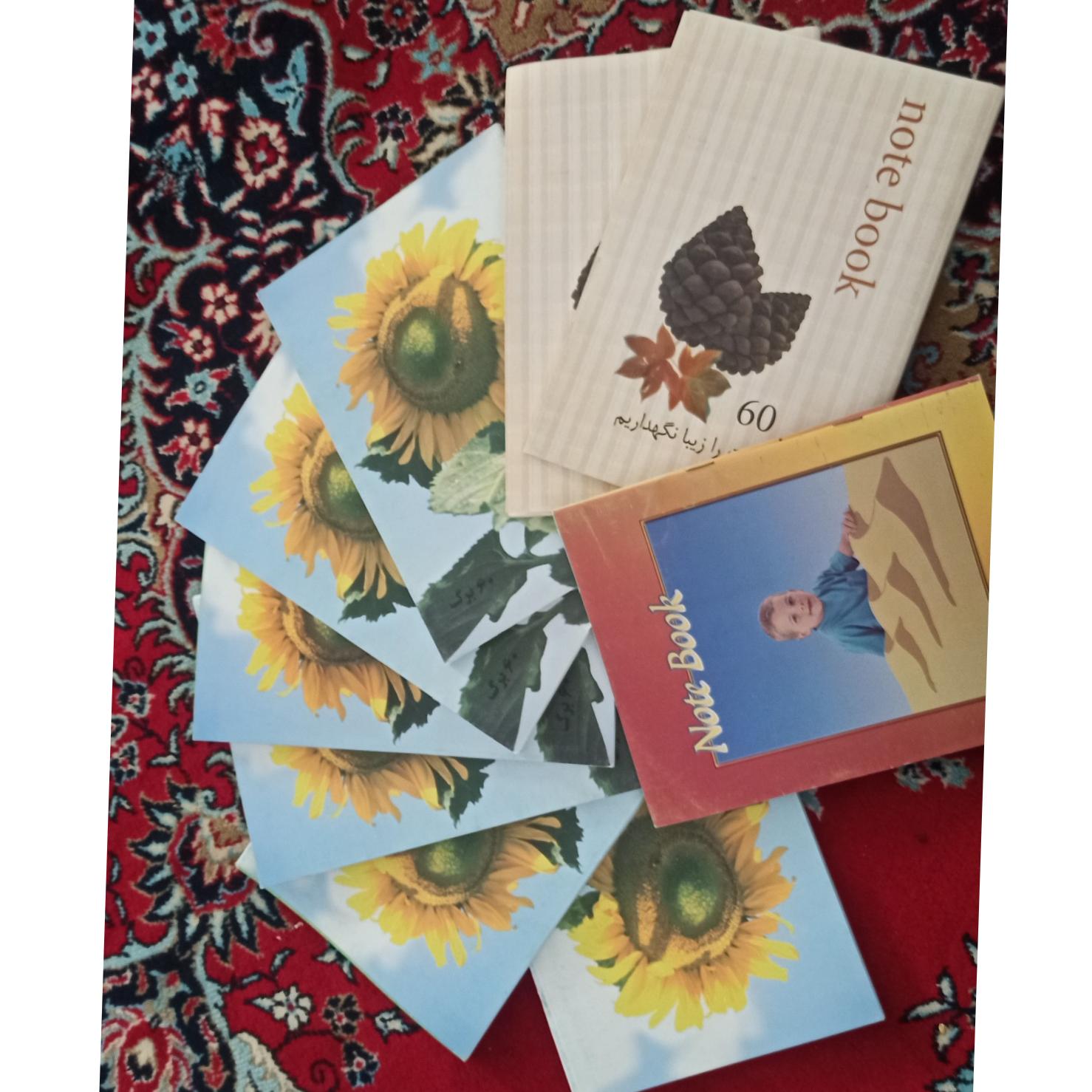 8تا دفتر دو خط زبان