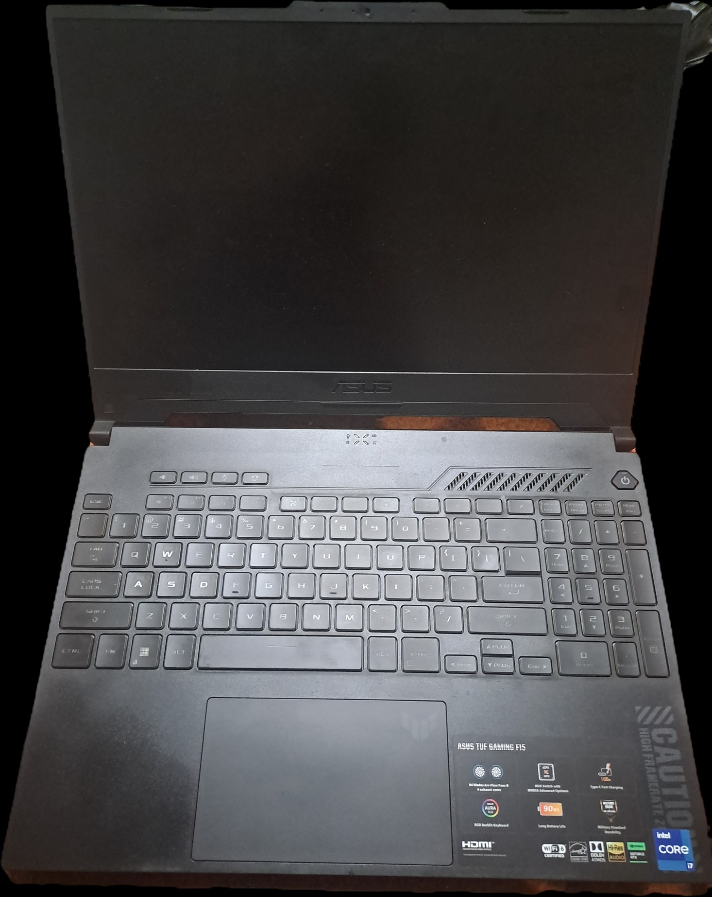 لپ تاپ ایسوسASUS TUF Gaming F15 FX507Z14_