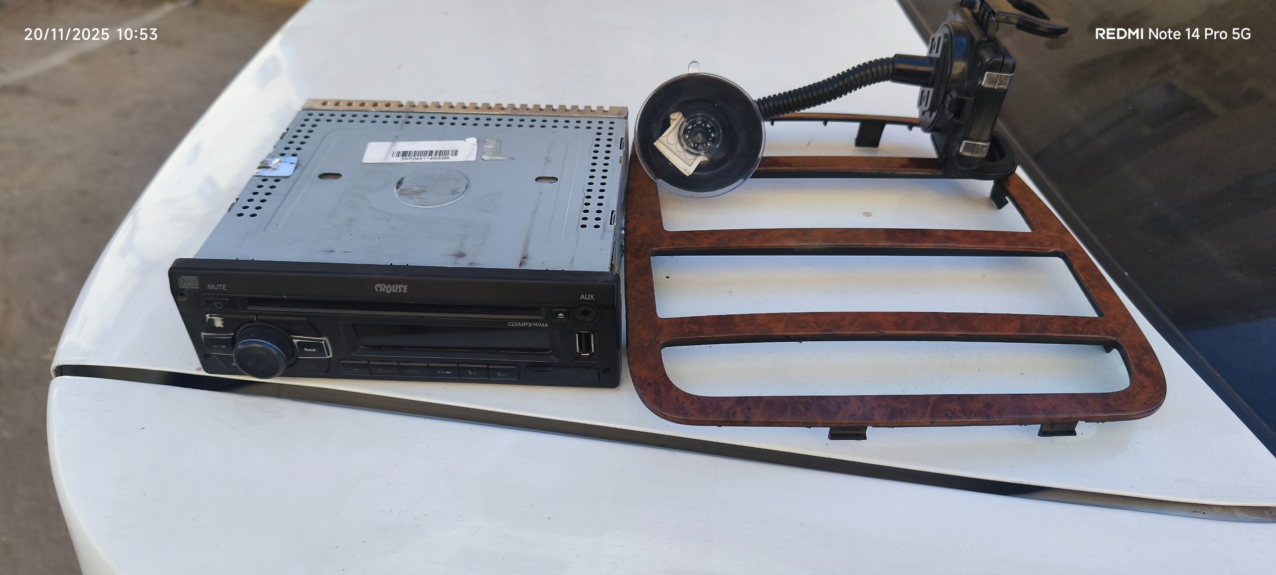 ضبط فابریک سمندبلوتوثی و قاب طرح چوب سمند