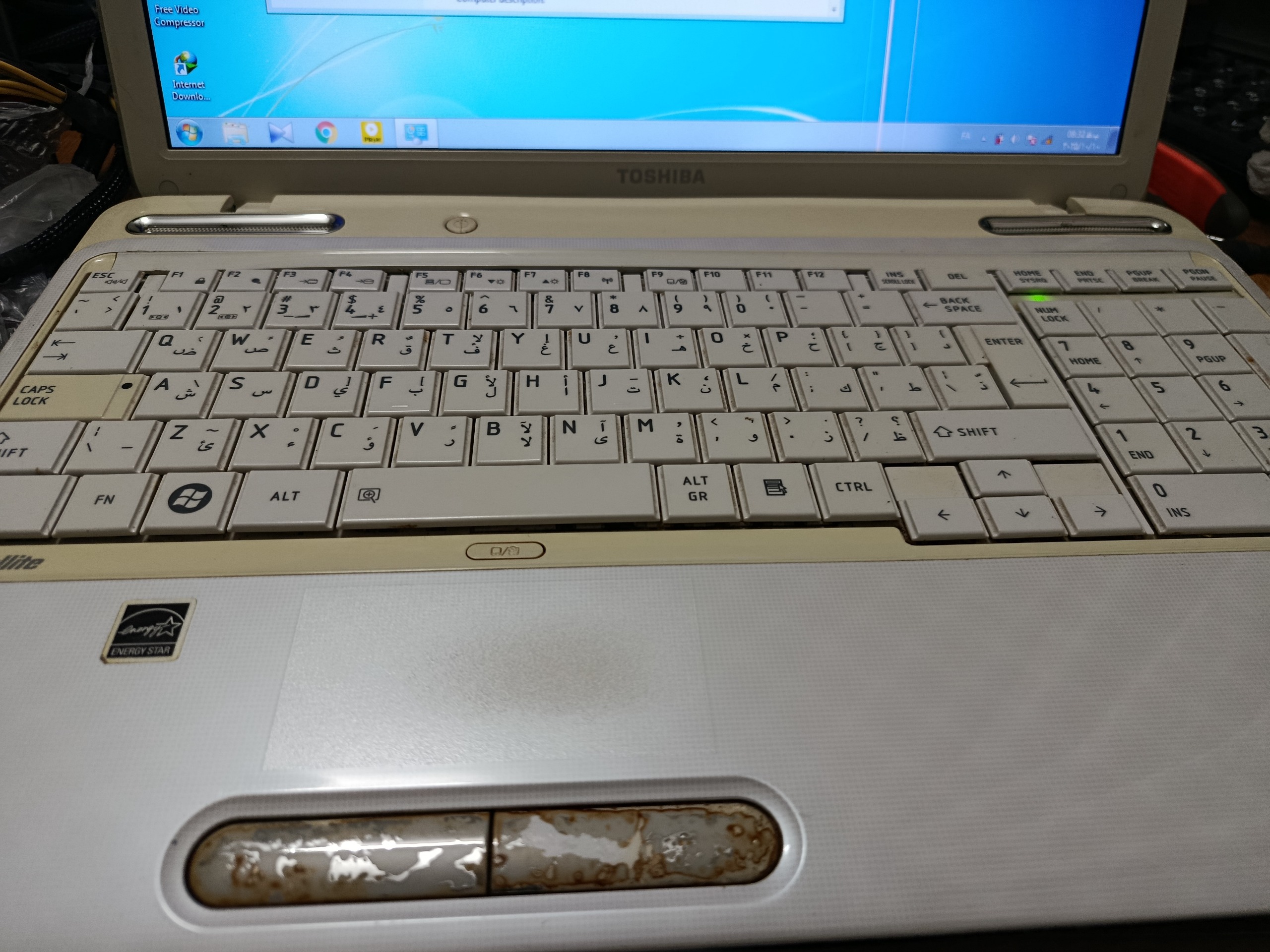 لپ تاپ توشیبا i5 _ram6