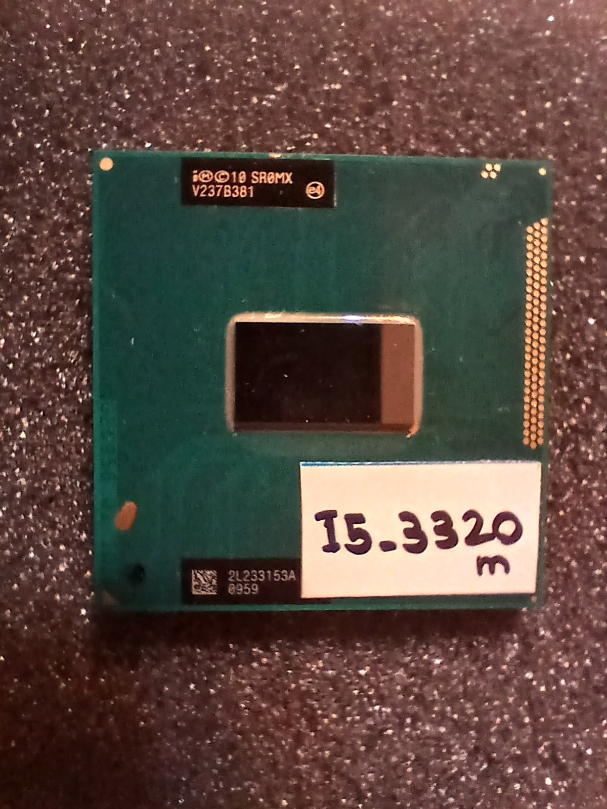 پردازنده لپ تاپ نسل 3 Intel Core i5 3320m