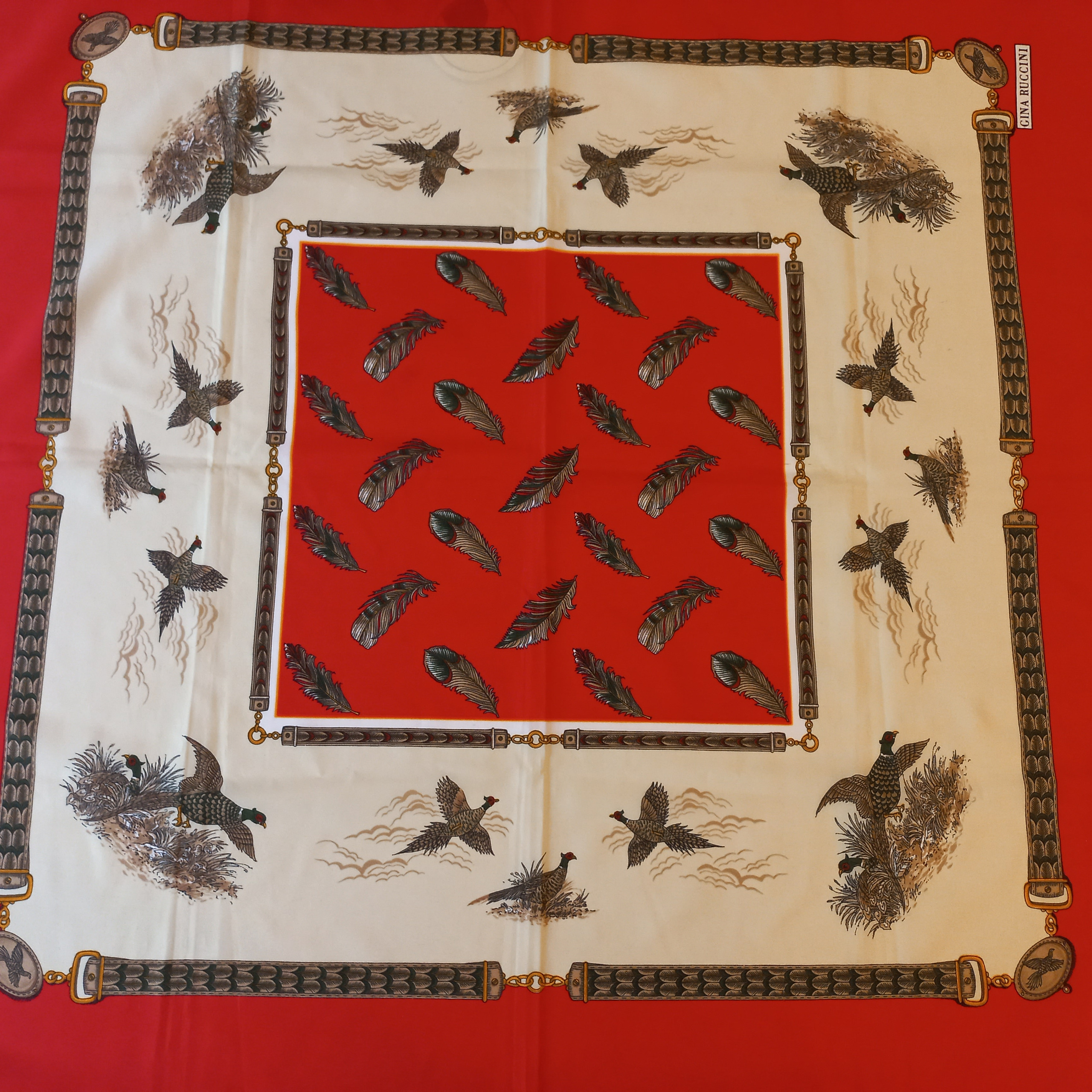 روسری ایتالیایی مارک GINA RUCCINI