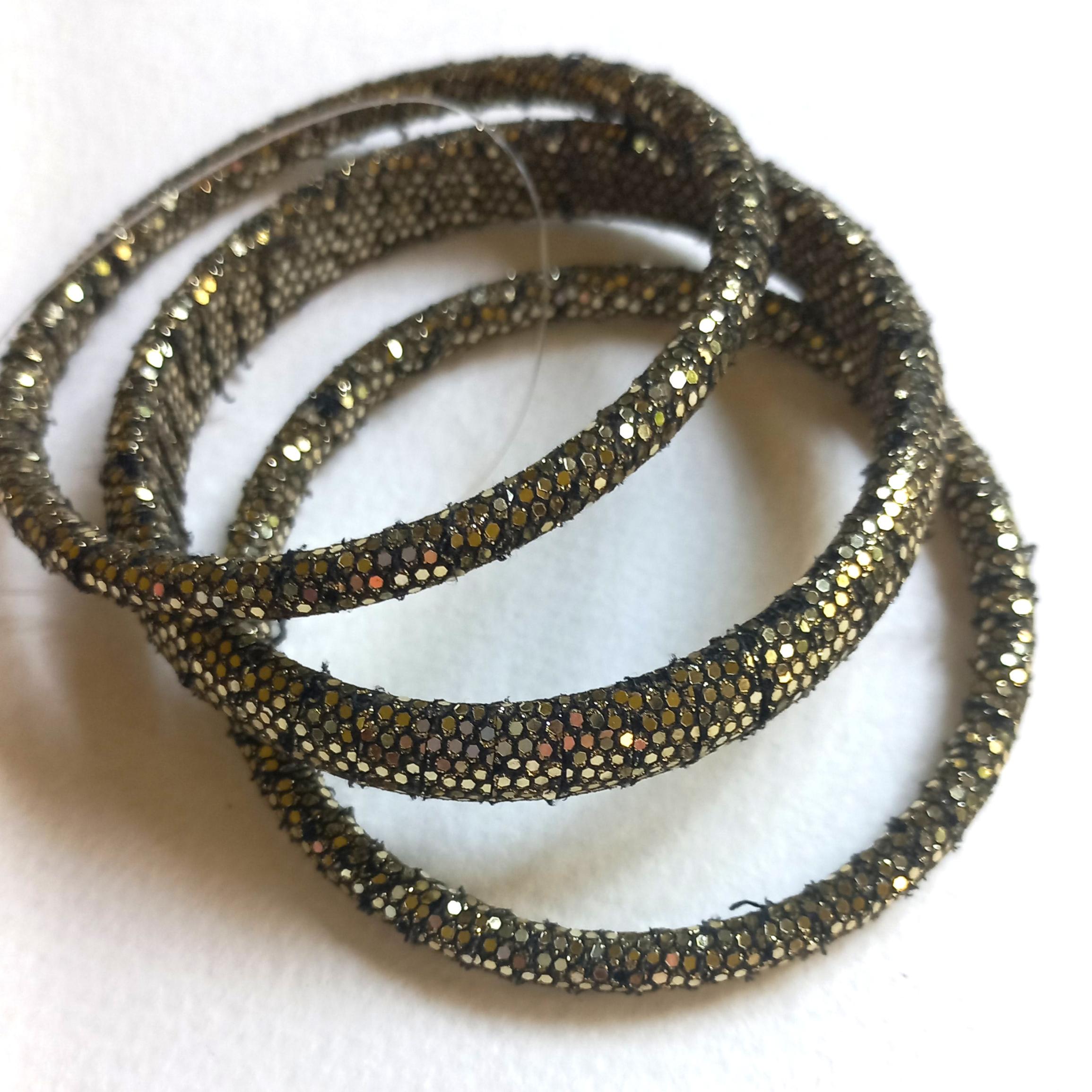 سه عدد النگوی پارچه ای شاینی