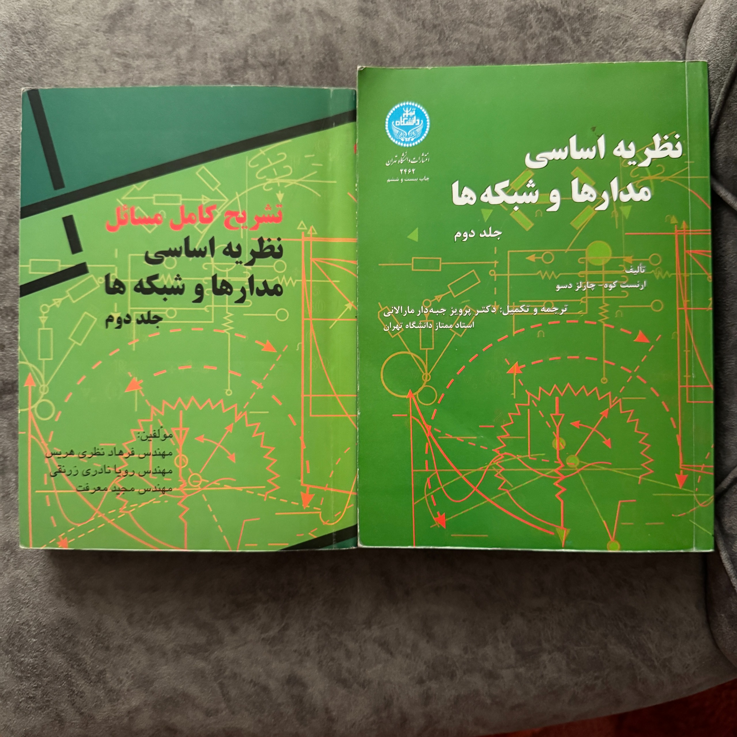 نظریه اساسی مدارها و شبکه ها جبه دار