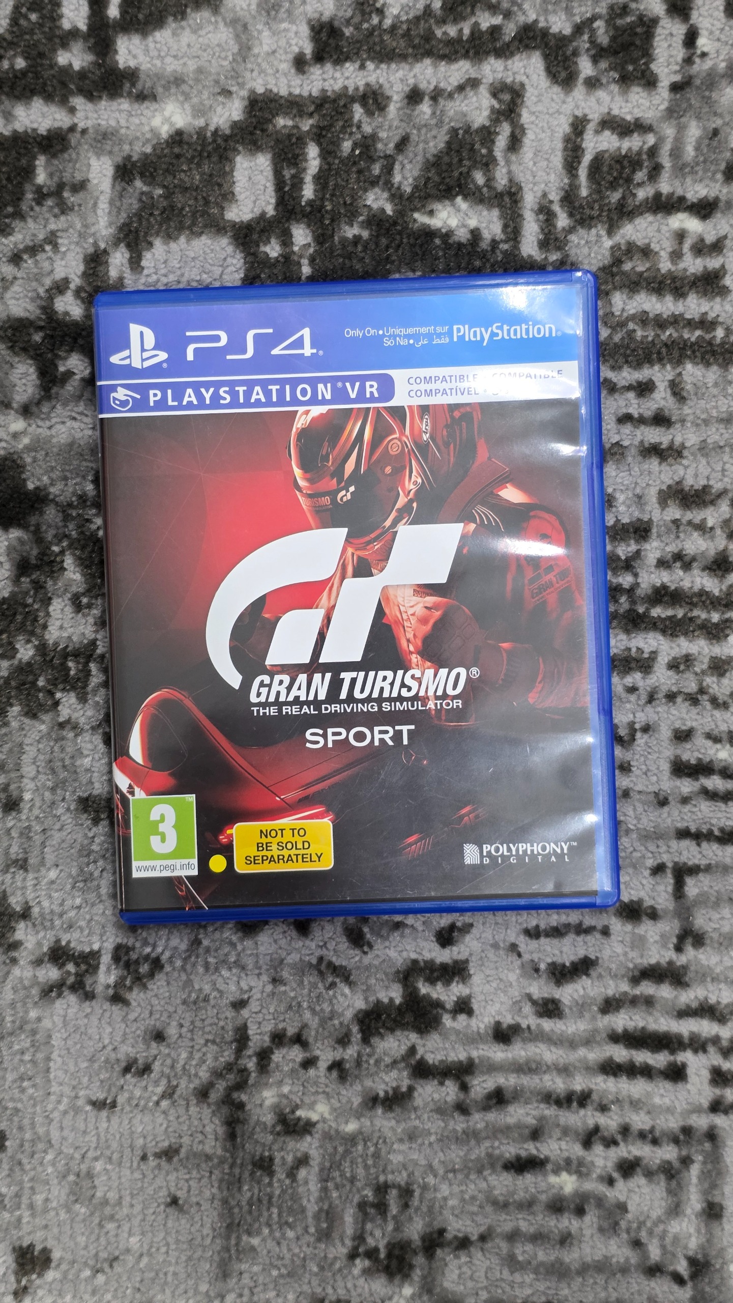 دیسک بازی gran Turismo sport