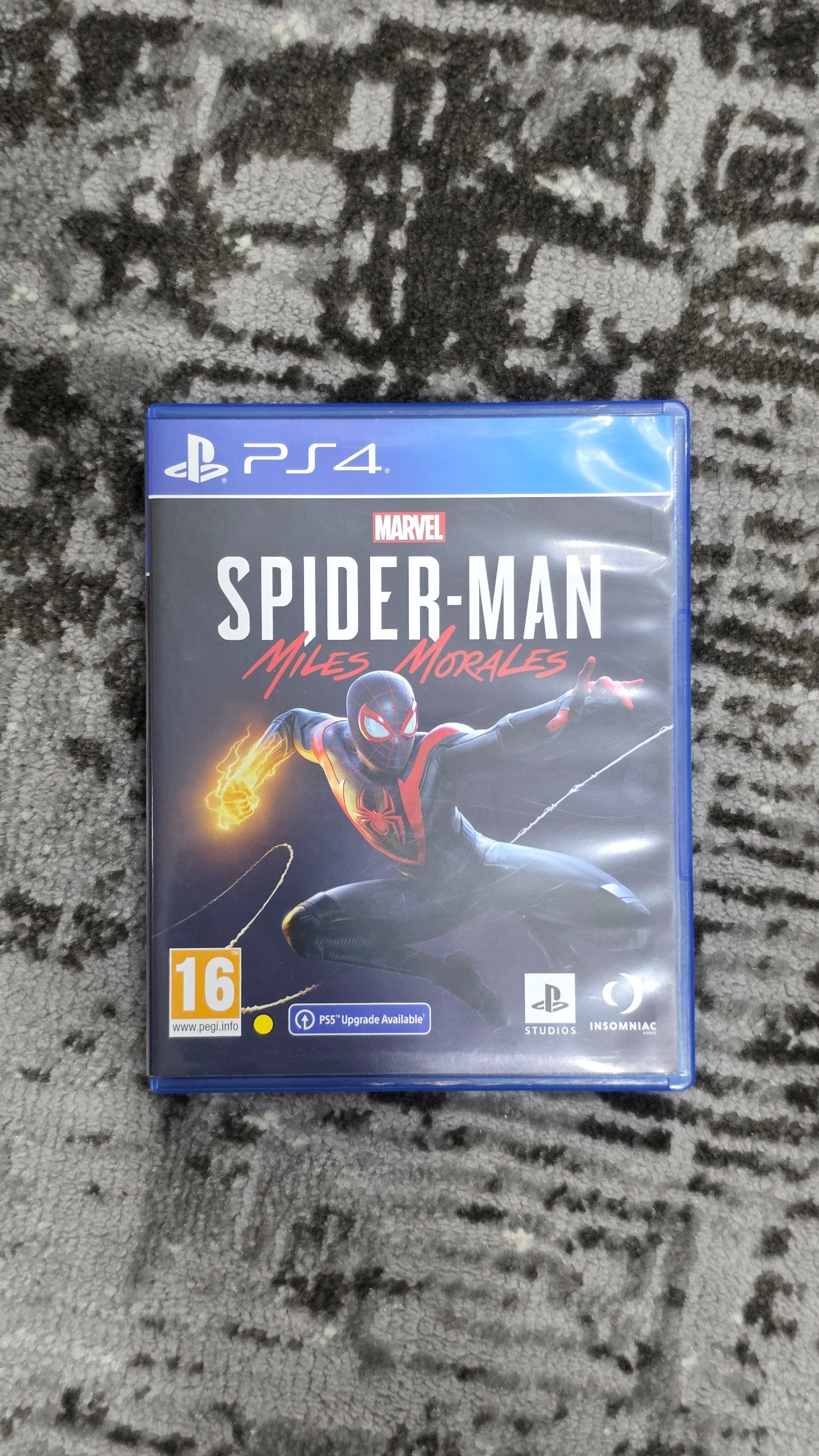 دیسک بازی spider-man mile morales