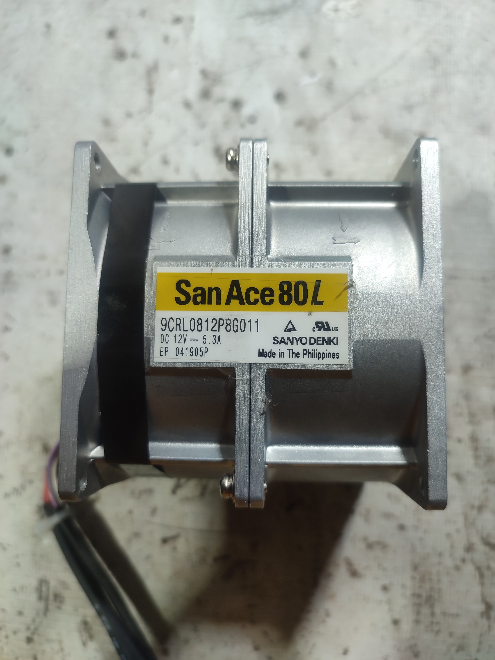 جت فن دوبل 8 در 8 12 ولت 5.3 آمپر برند San Ace 80L