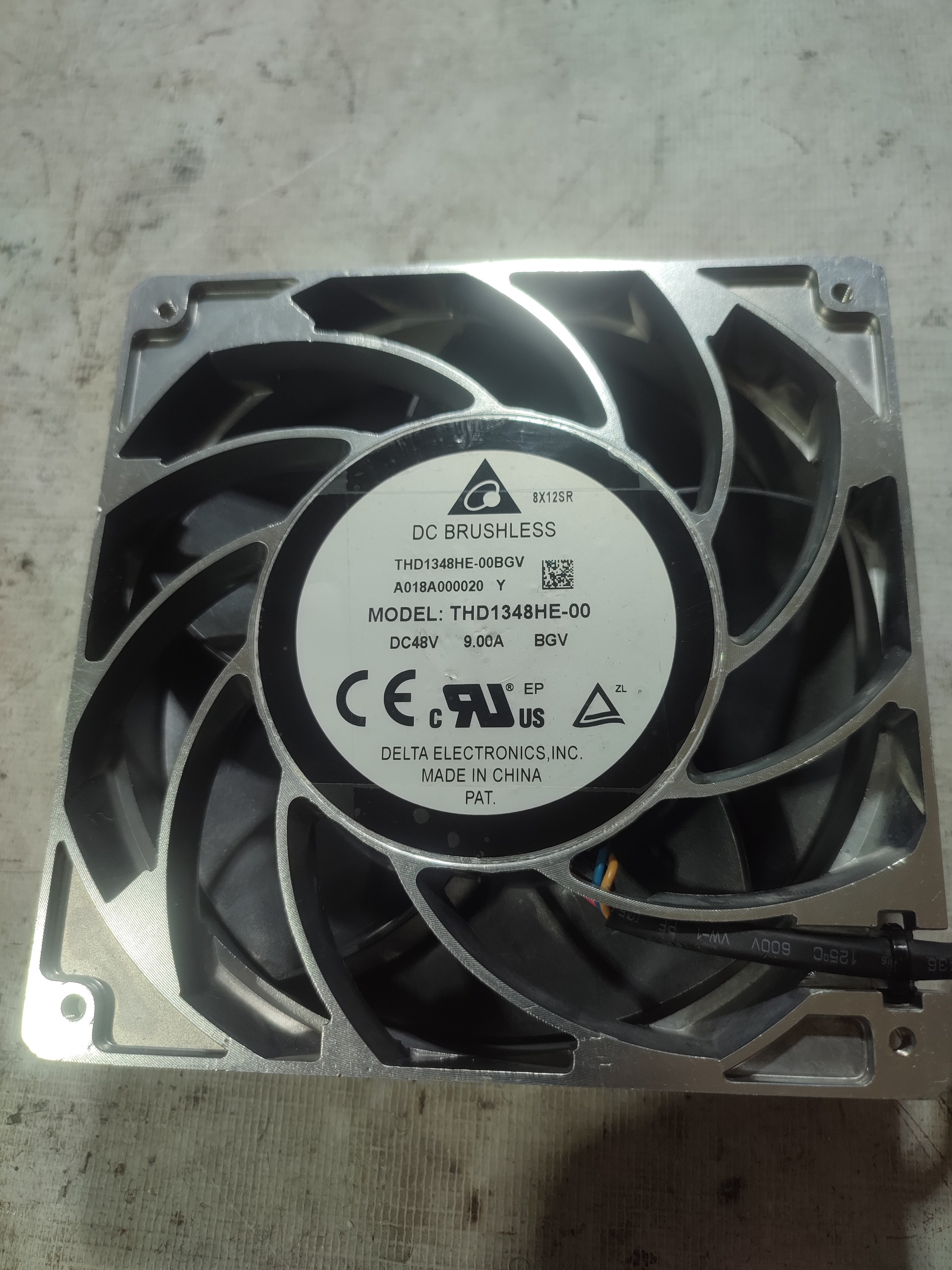 جت فن 13 در 13 فلزی دلتا اورجینال 48 ولت 9 آمپر