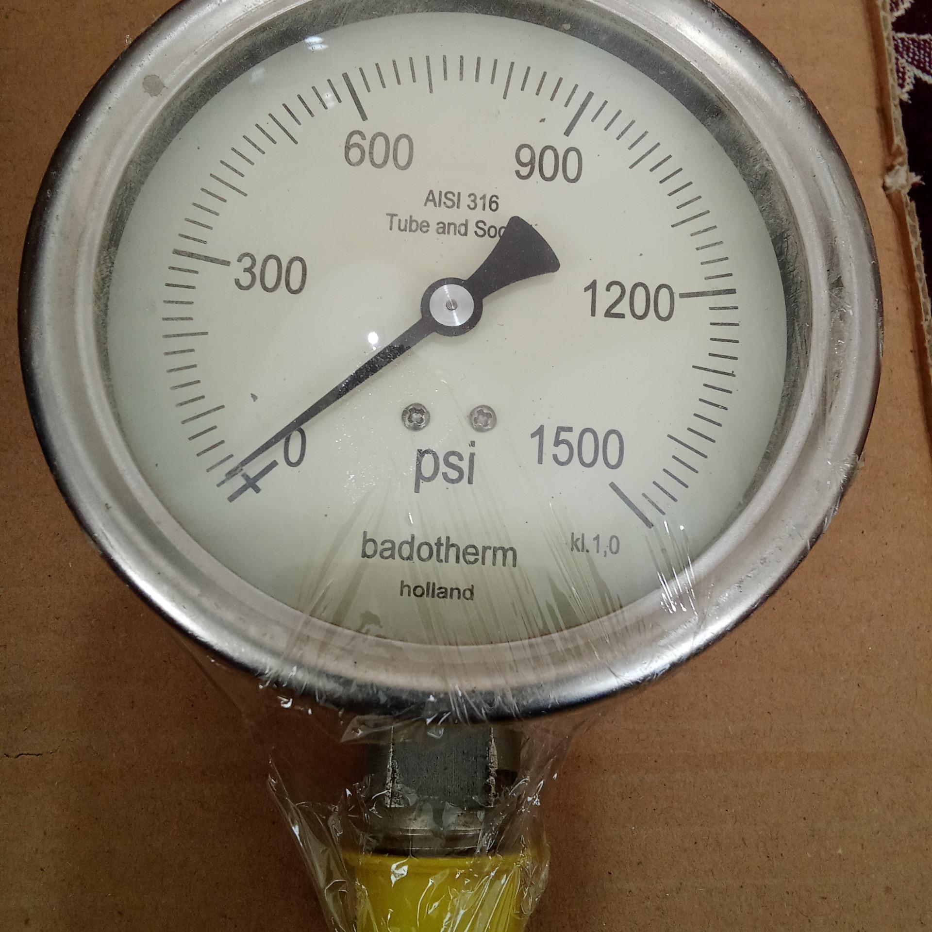 فشارسنج 2500psi ساخت هلند