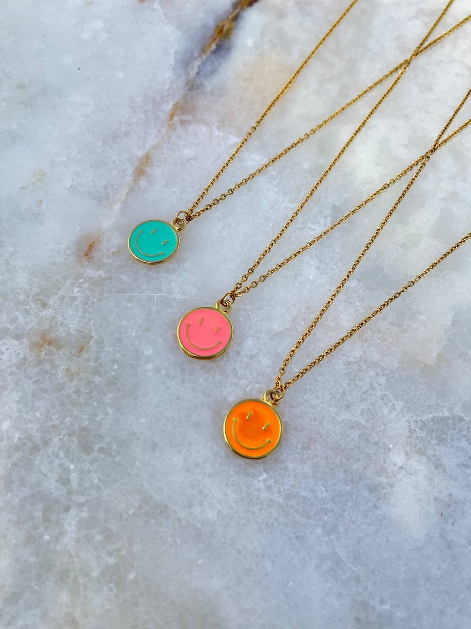 گردنبند طرح لبخند