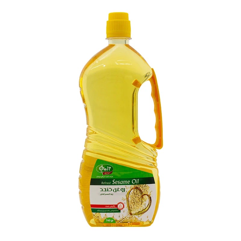 روغن کنجد تصفیه شده 800 میلی لیتر آژمان یزد
