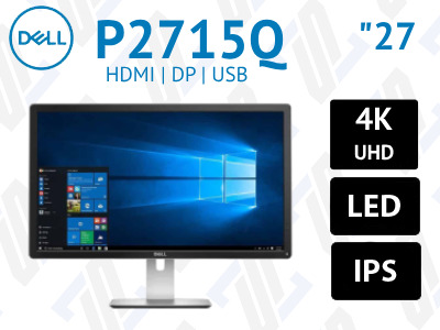 ماینتور 4k dell2715q