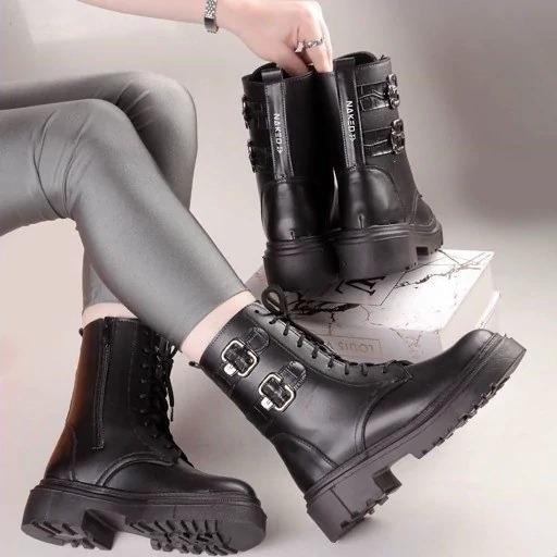 بوت مشکی دخترانه و زنانه