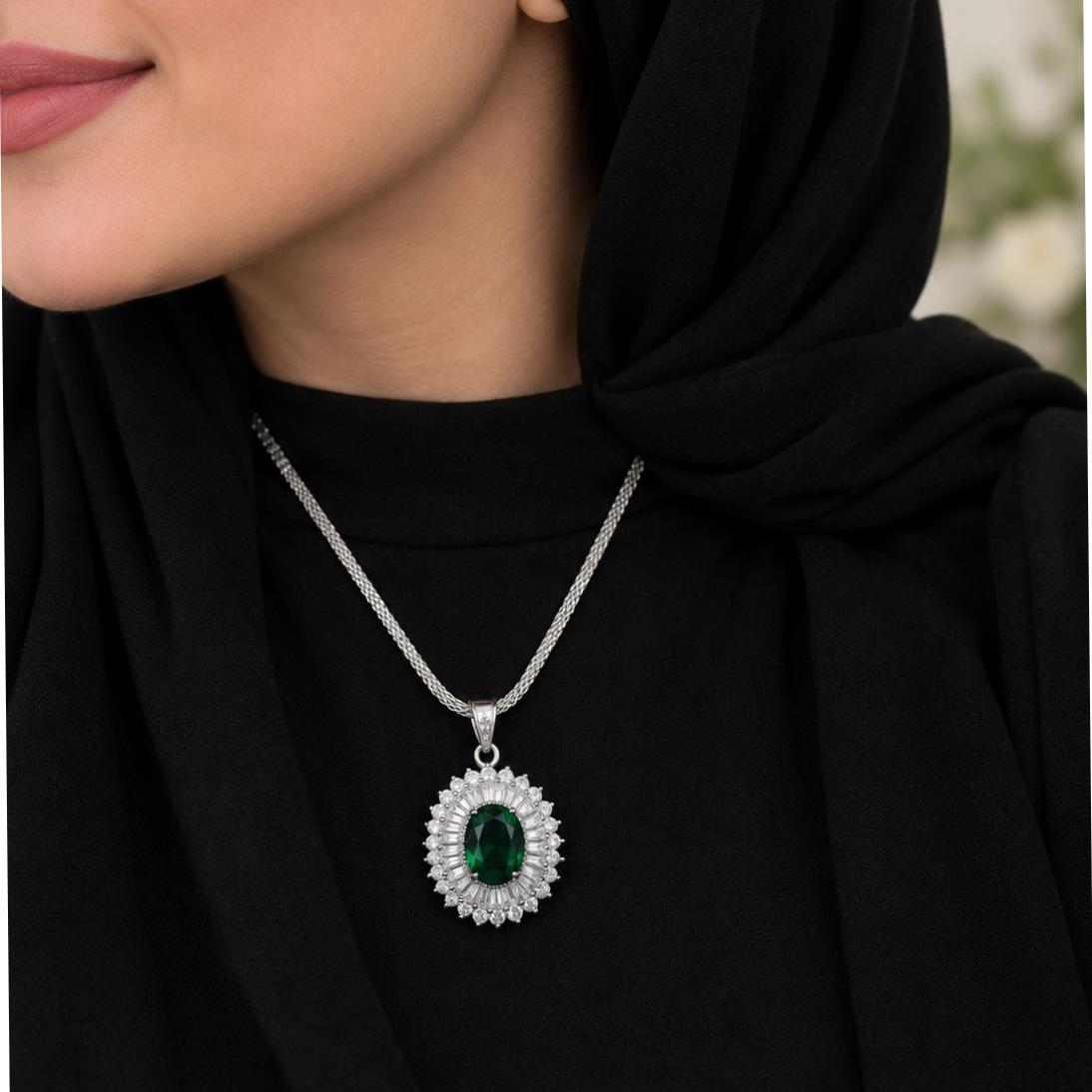 گردنبند زنانه استیل رنگ ثابت