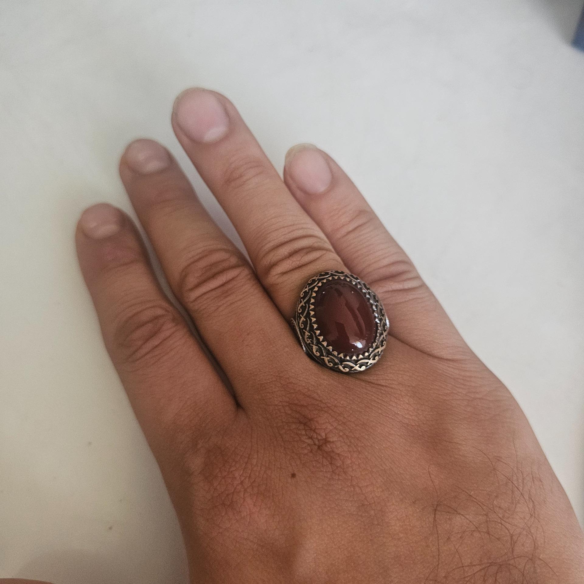 انگشتر نقره ترک 925