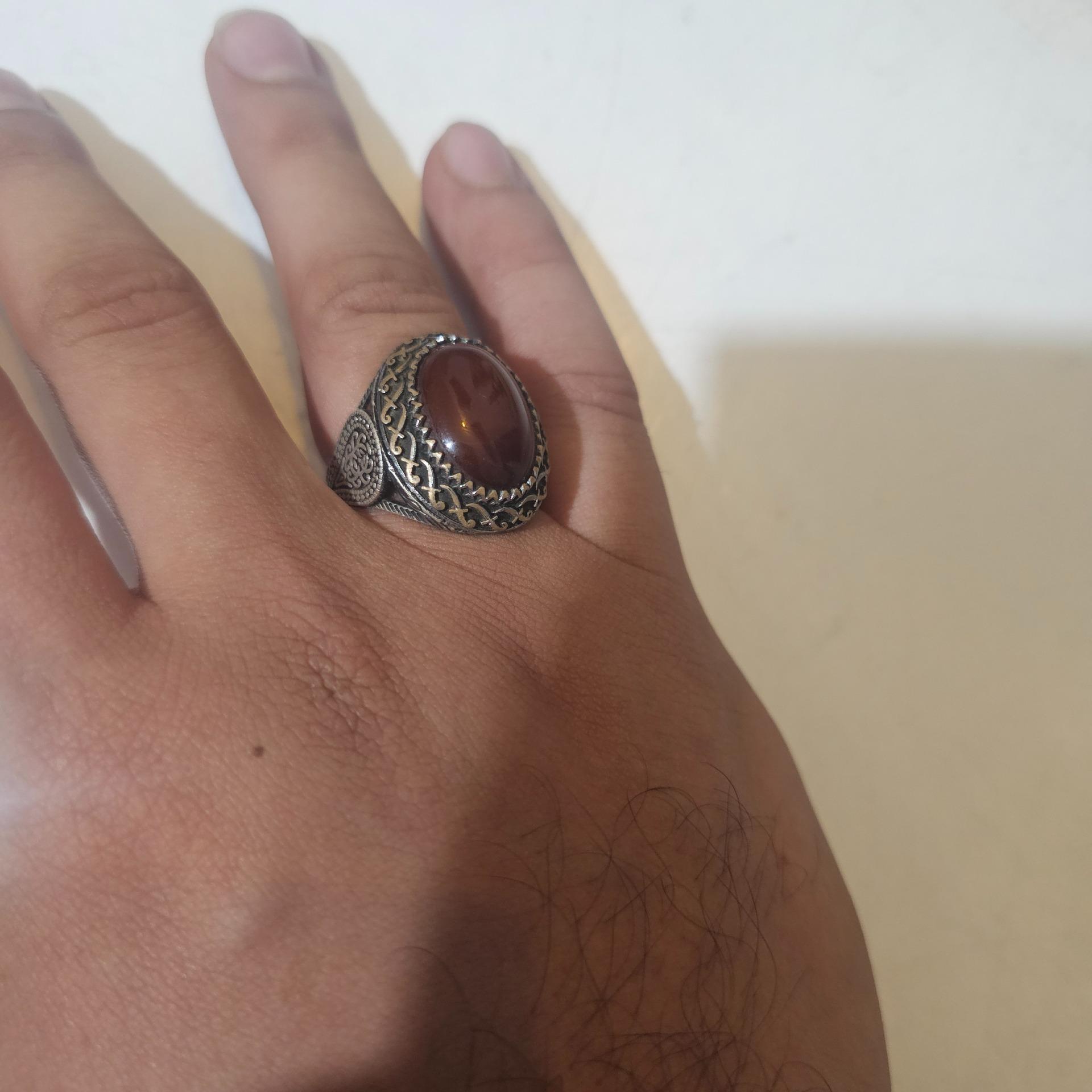 انگشتر مردانه نقره 925