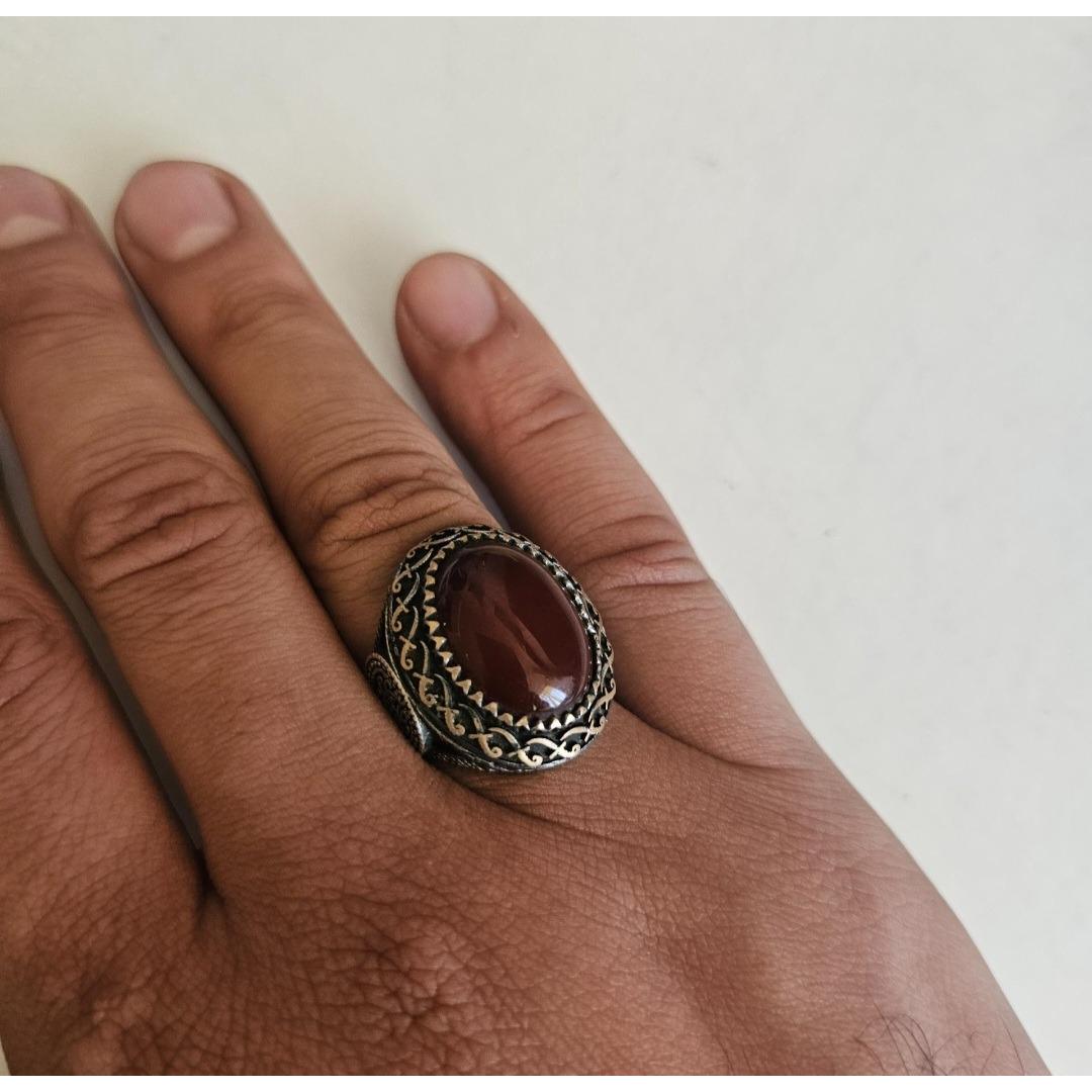 انگشتر نقره 925 طرح صفویه