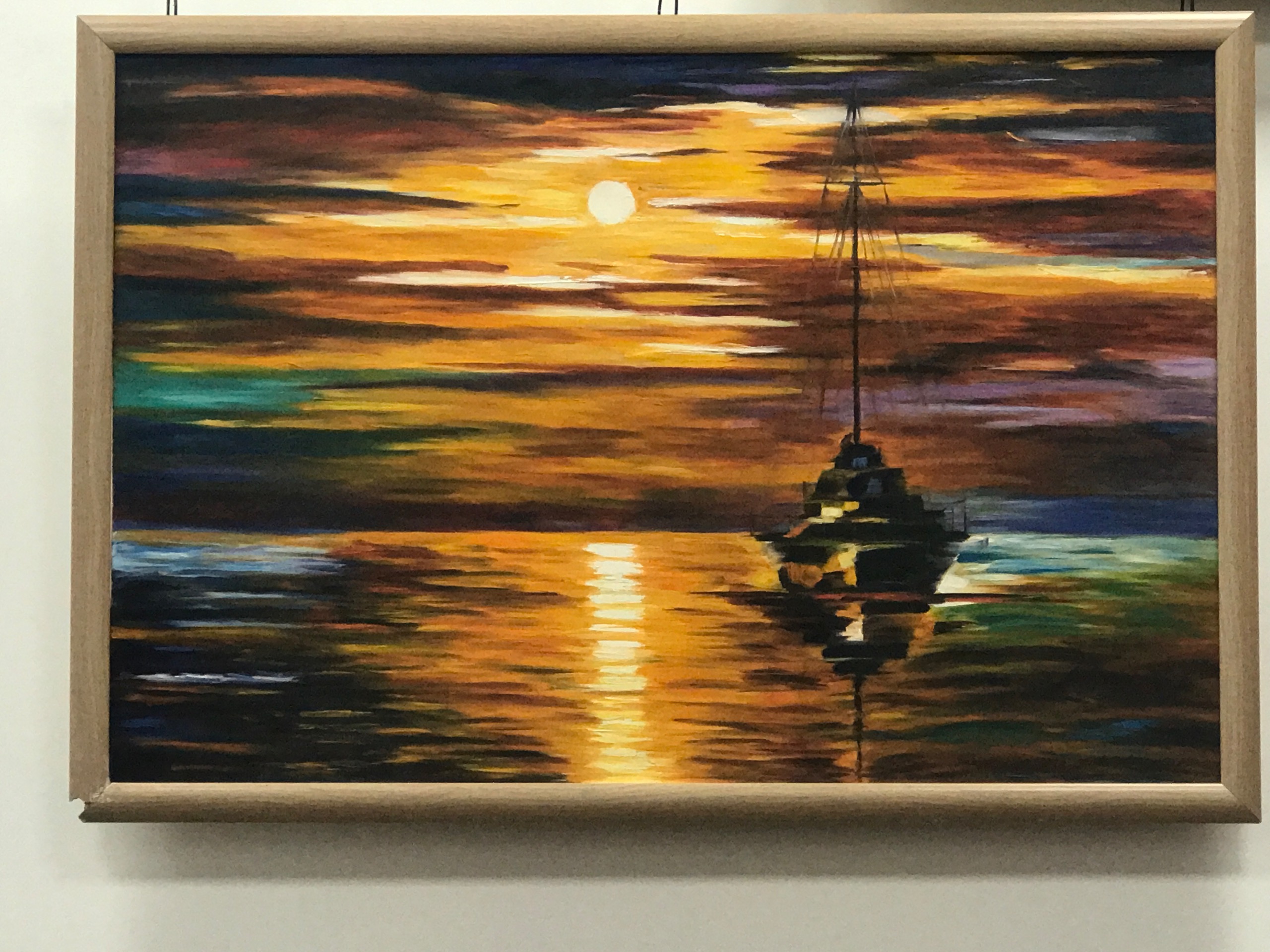 تابلو نقاشی رنگ روغن