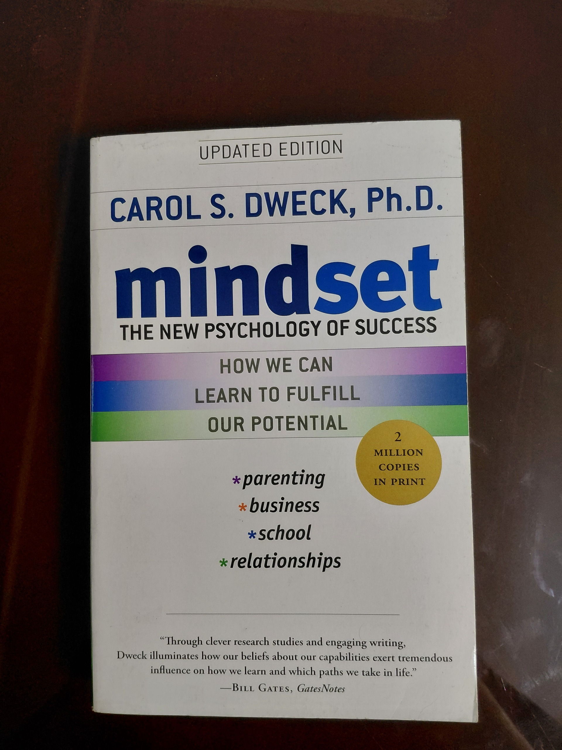 کتاب mindset، دکتر کارول دوئک