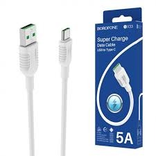 کابل تبدیل USB به USB-C بروفون مدل BX33 طول 1 متر