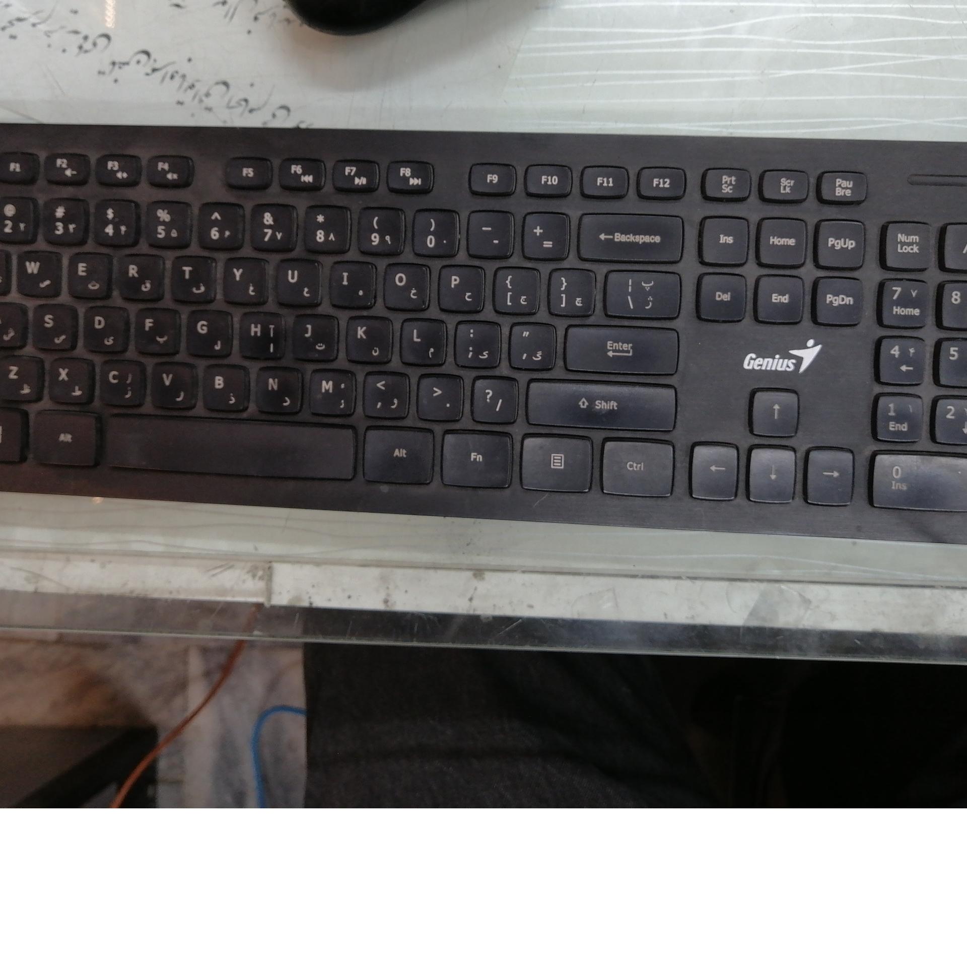 کیبورد جنیوس معیوب