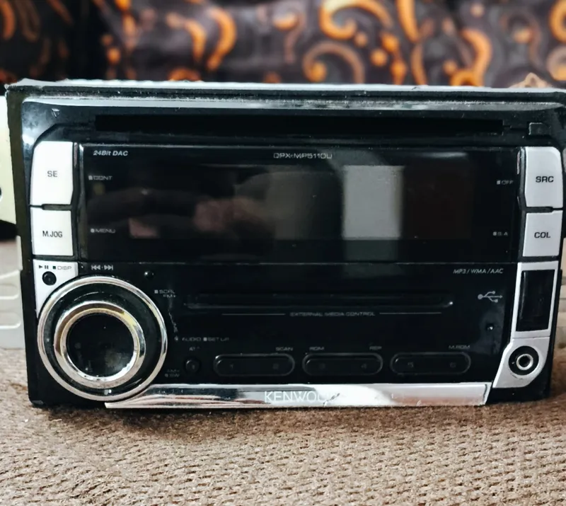 ضبط دودین کنوود DPX-MP5110U کنترول،سوکت،زه