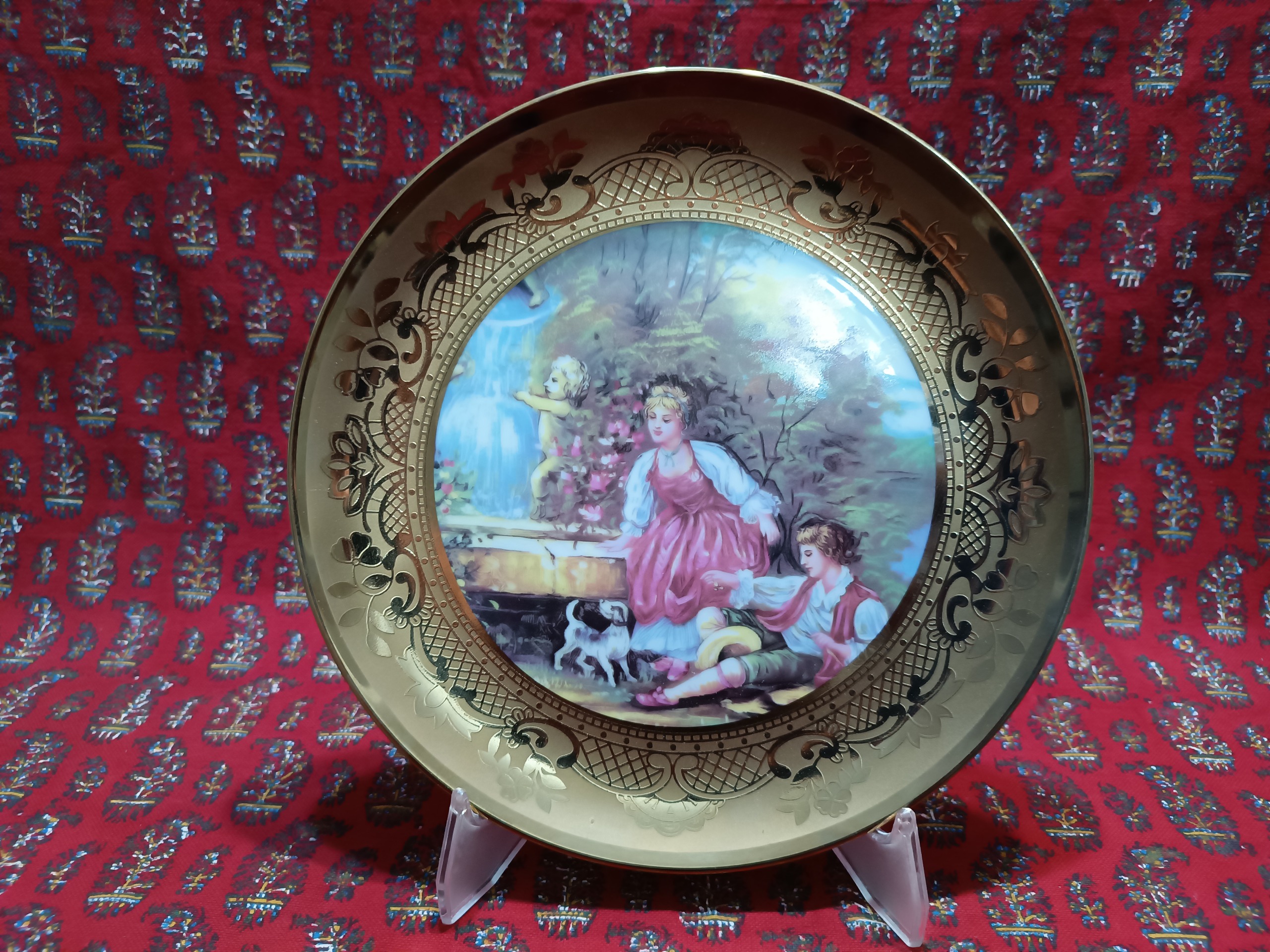 دیوارکوب طلاکوب عکسی