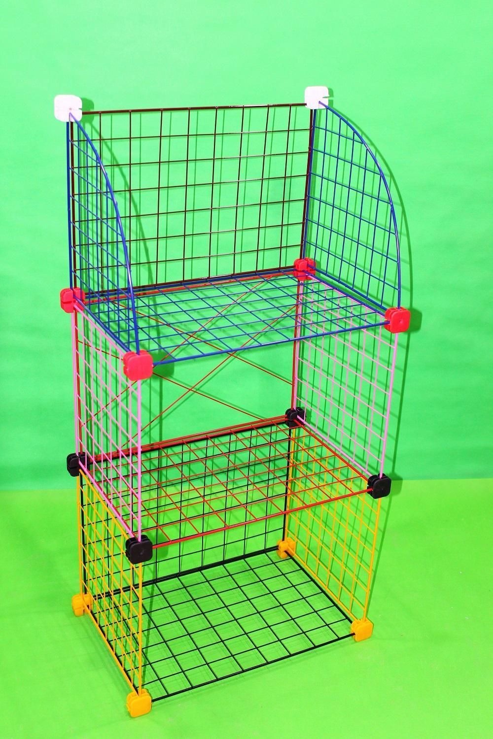 55 تا قفسه مشبک فلزی در حد نو