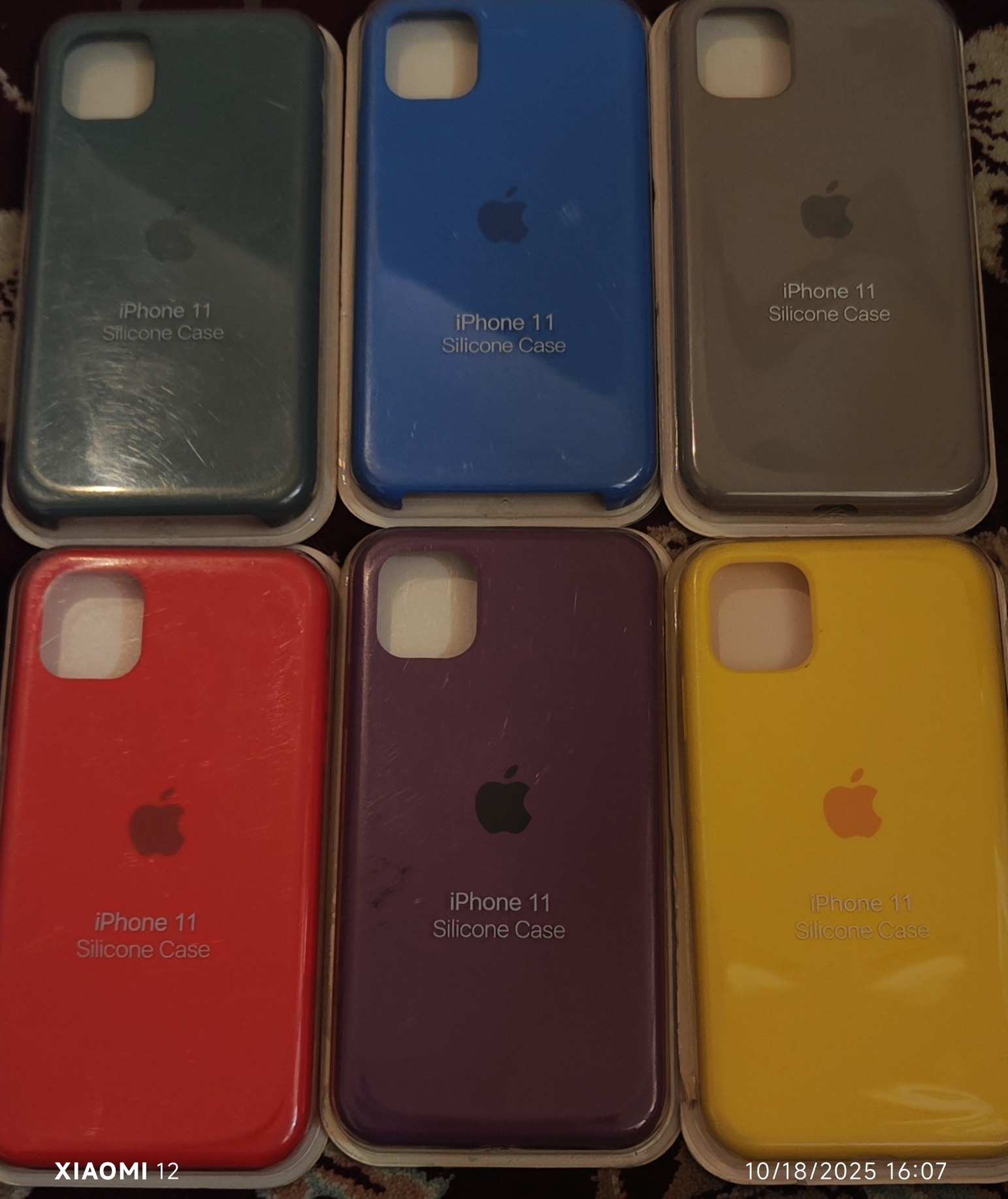 قاب سیلیکون اورجینال آیفون 11