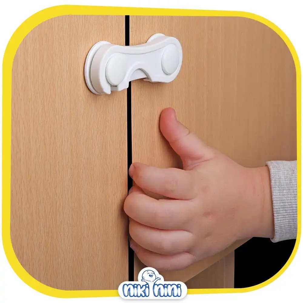 قفل کابینت محافظ کودک 2 عددی