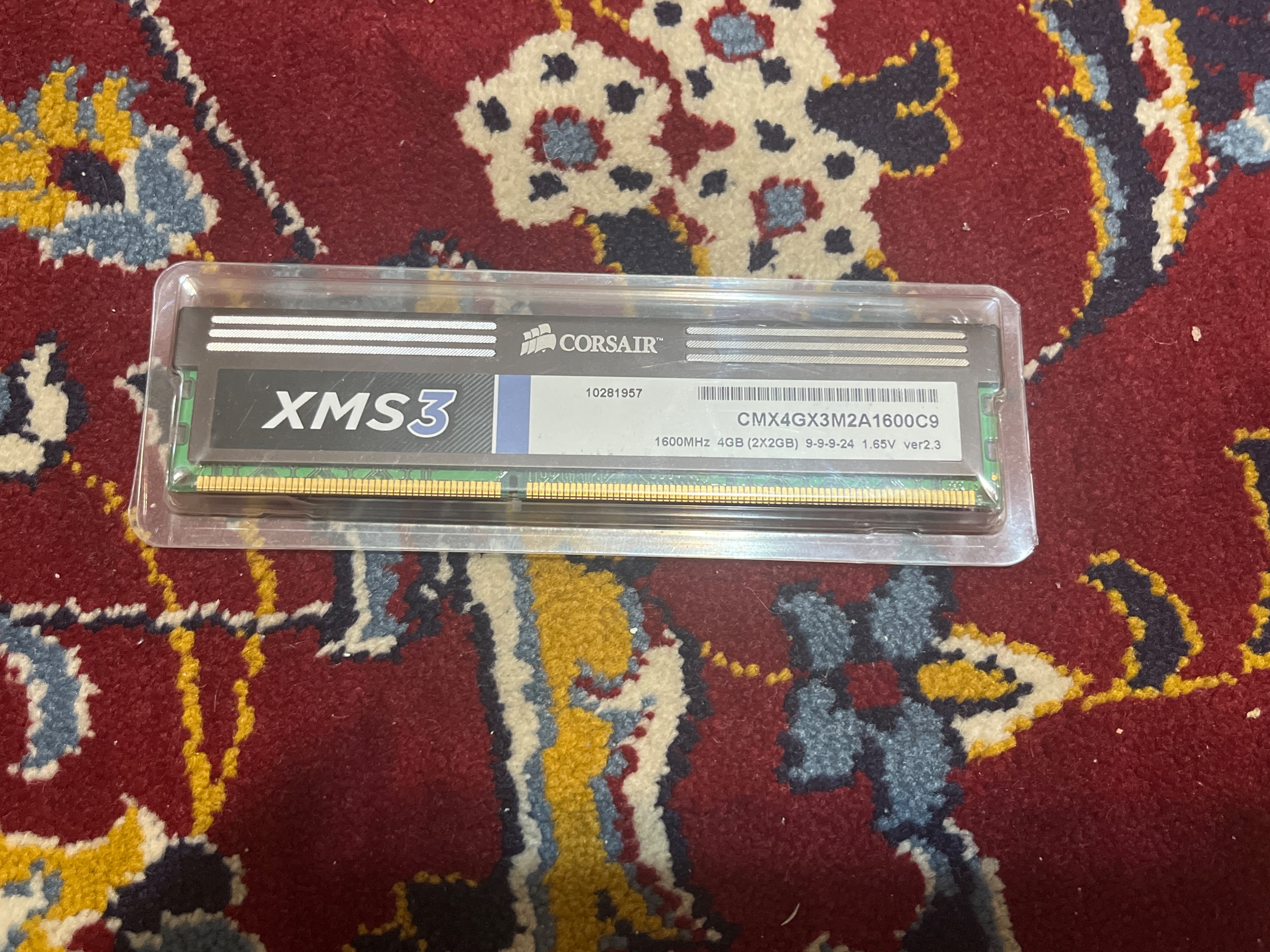 رم corsair xms3 ddr3 2GB