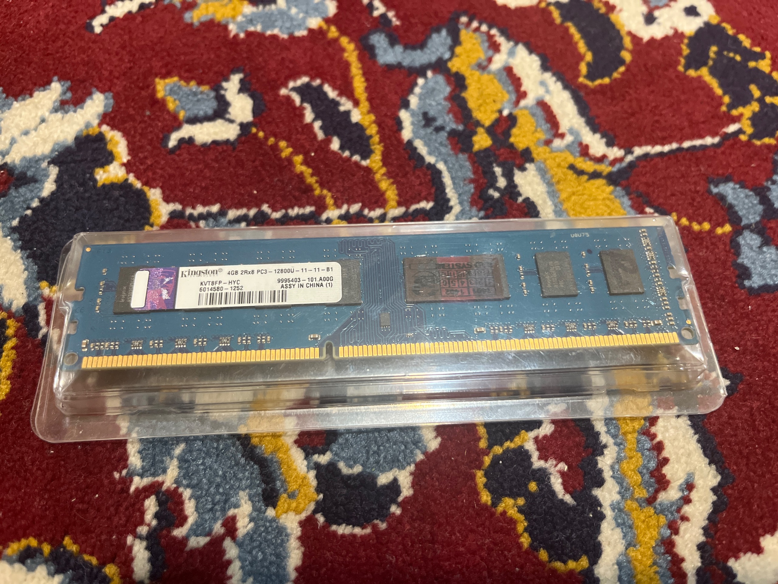 رم kingstone DDR3 4G