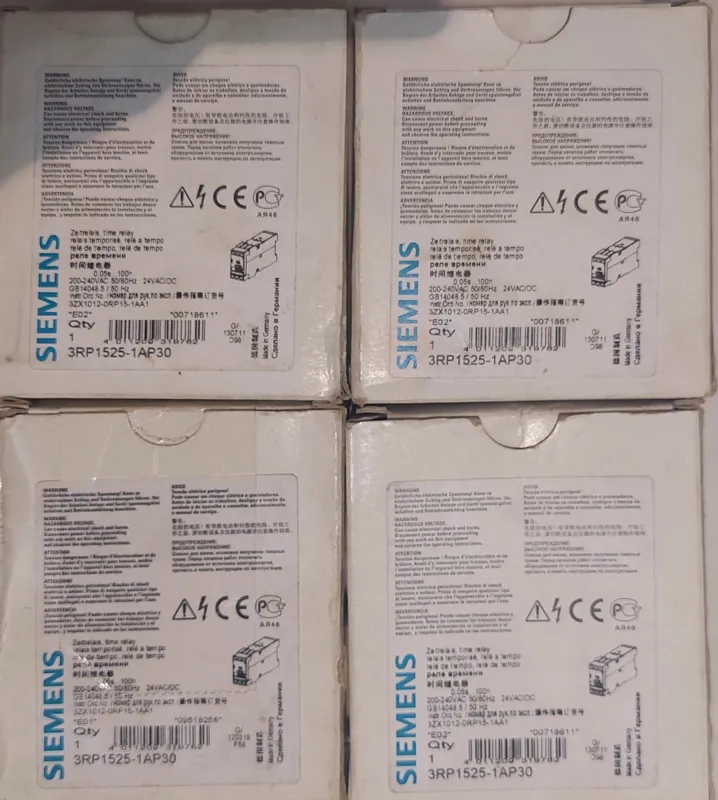 تایمر مولتی فانکشن زیمنس اصلی 3RP1525-1AP30