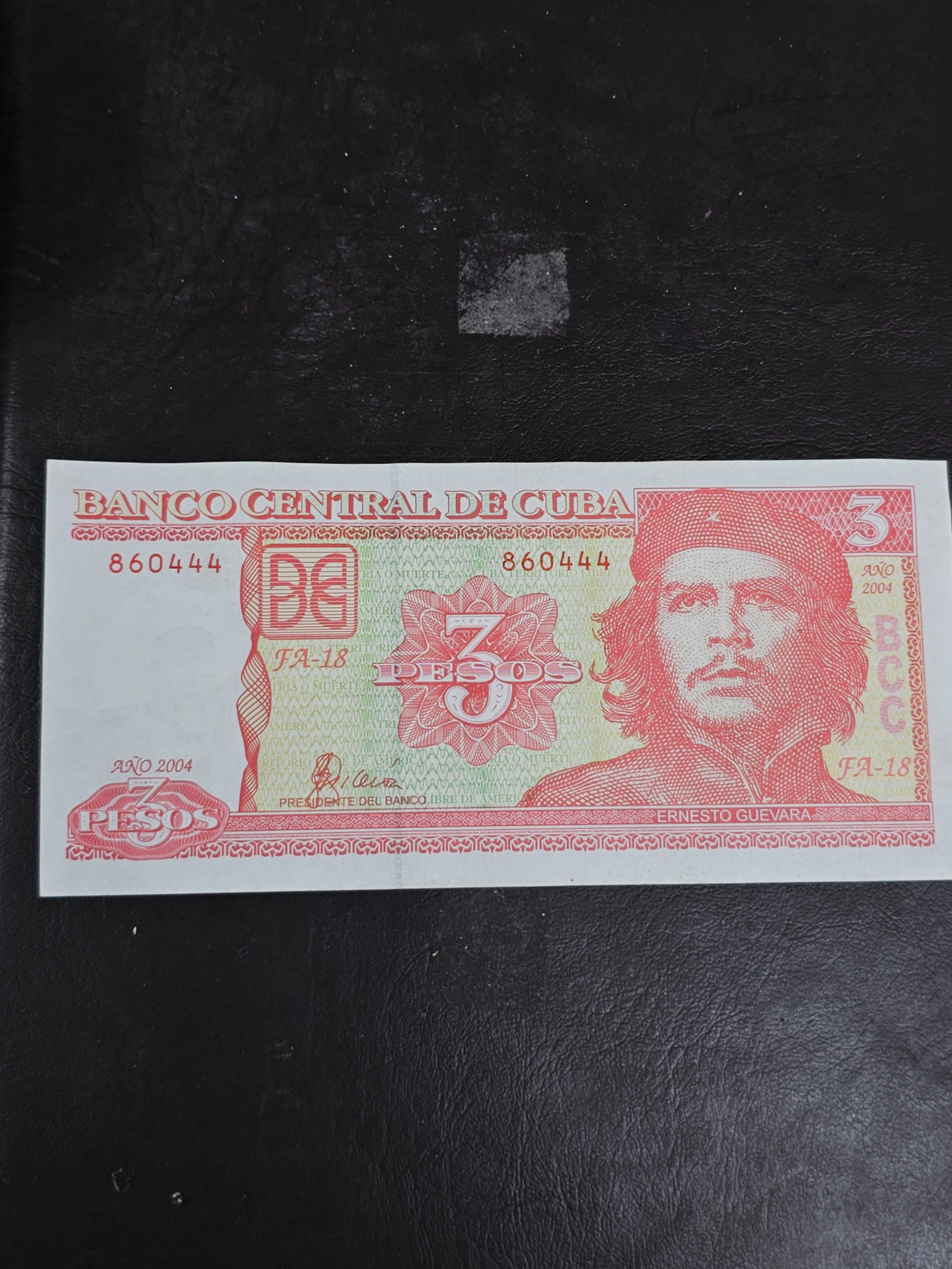 اسکناس کوبا ارنستو چگورا