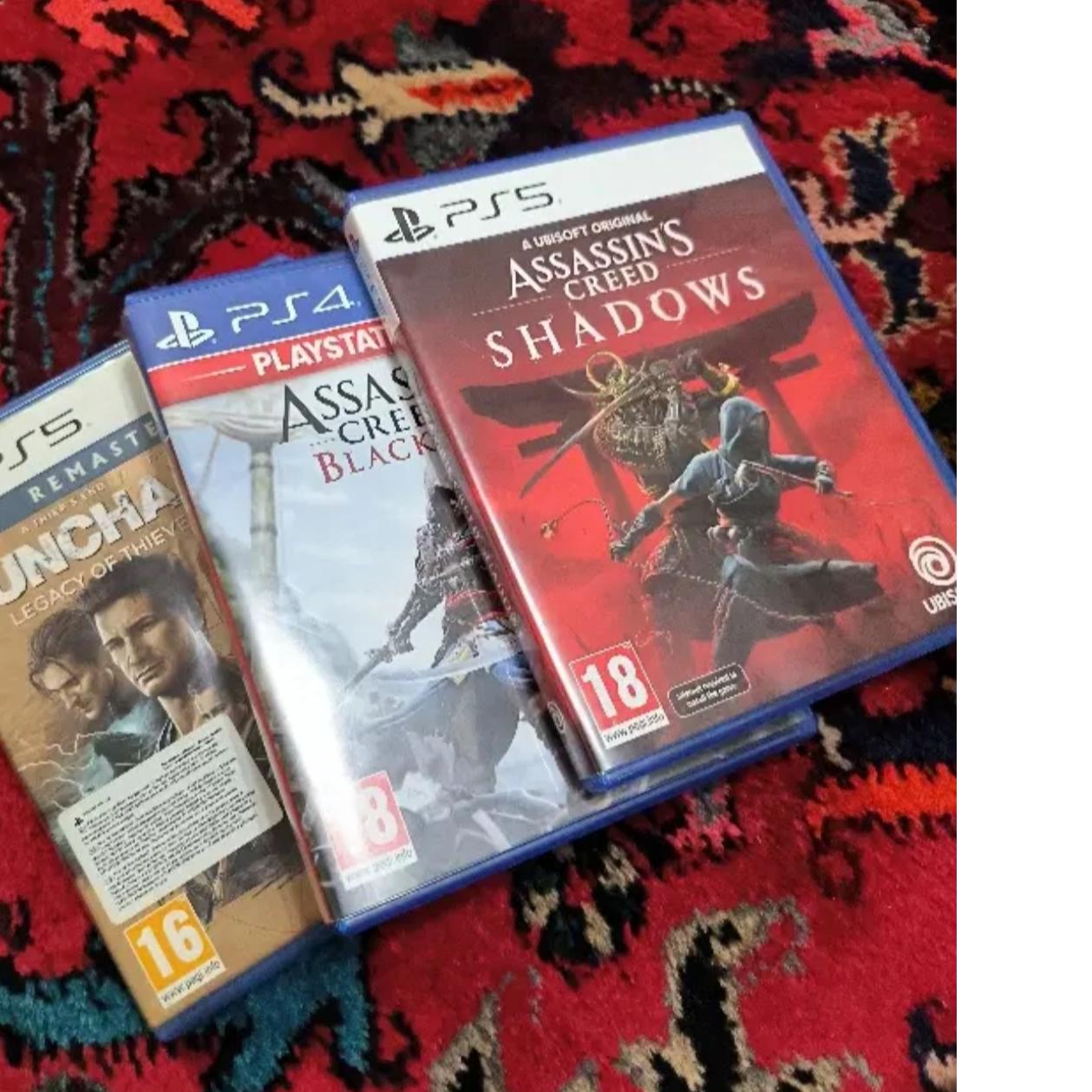 3 عدد بازی در حد آک assassins Creed uncharted