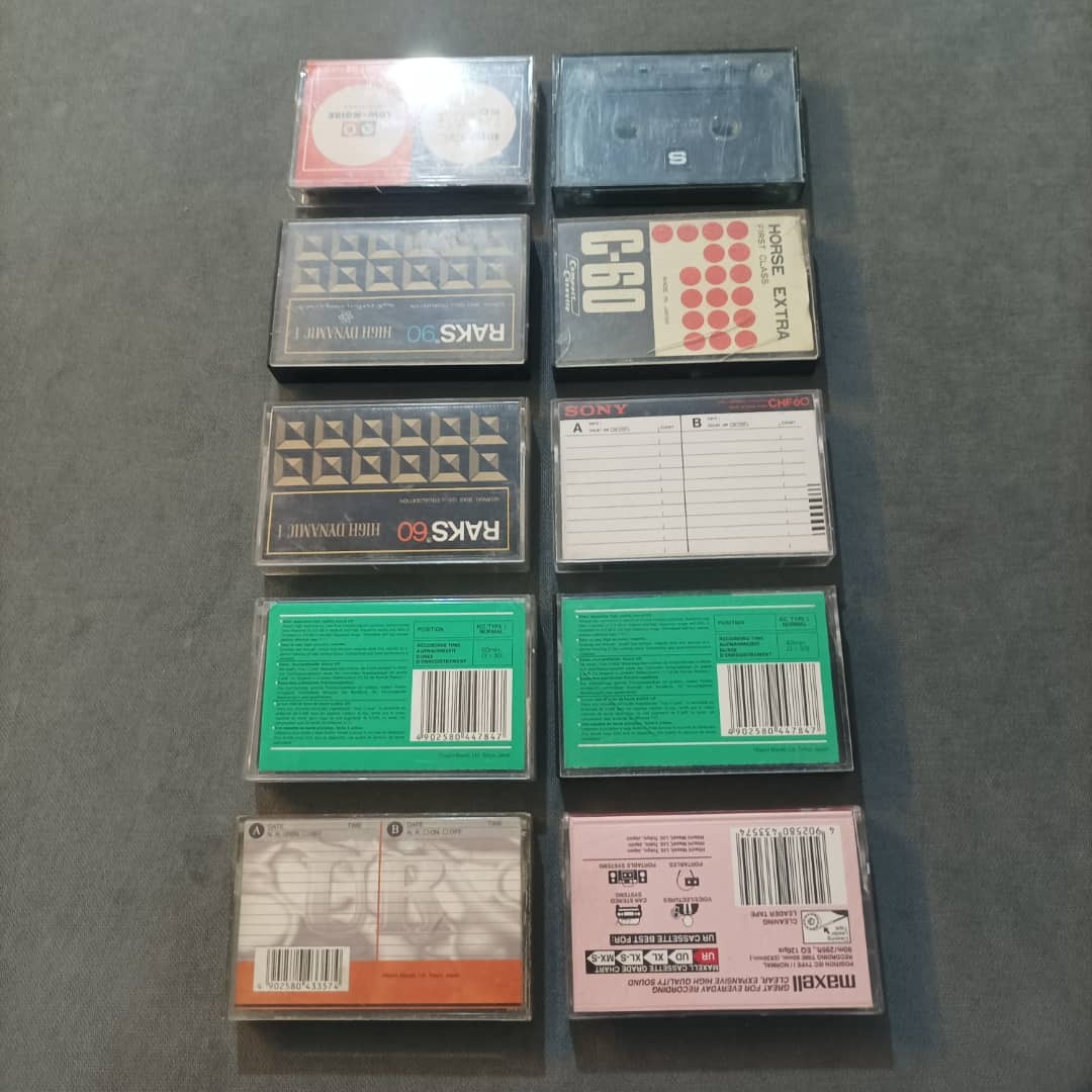  کاست قدیمی (پکیج ده عددی نوار کد271)