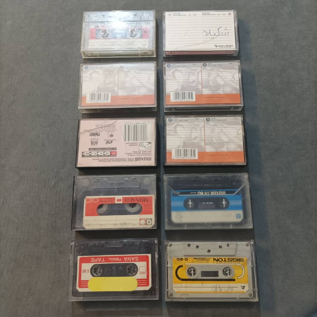 نوار کاست (پکیج ده عددی نوار کاست کد272)